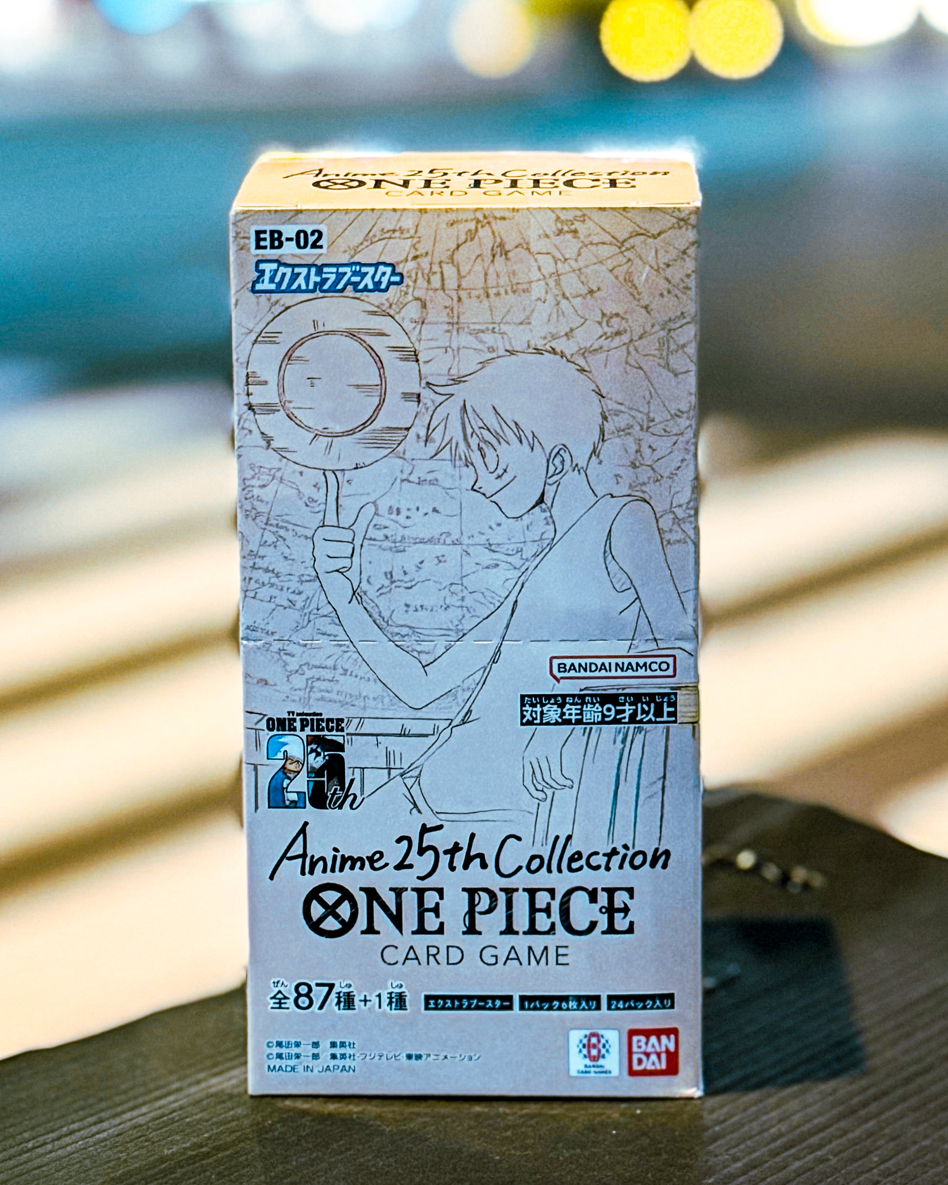 【ONE PIECE CARD GAME/ワンピースカードゲーム】EB-02 エクストラブースター Anime 25th collection BOX