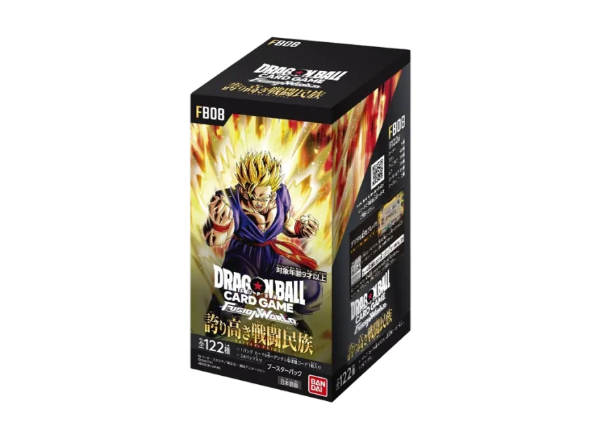 ドラゴンボールカード FB08 誇り高き戦闘民族 BOX