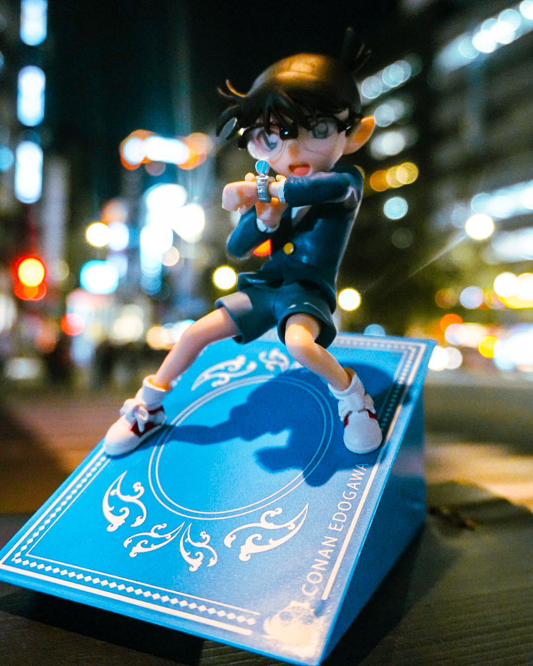 【SEGA PRIZE/セガプライズ】名探偵コナンちょこのせプレミアムフィギュア“江戸川コナン”（腕時計型麻酔銃）