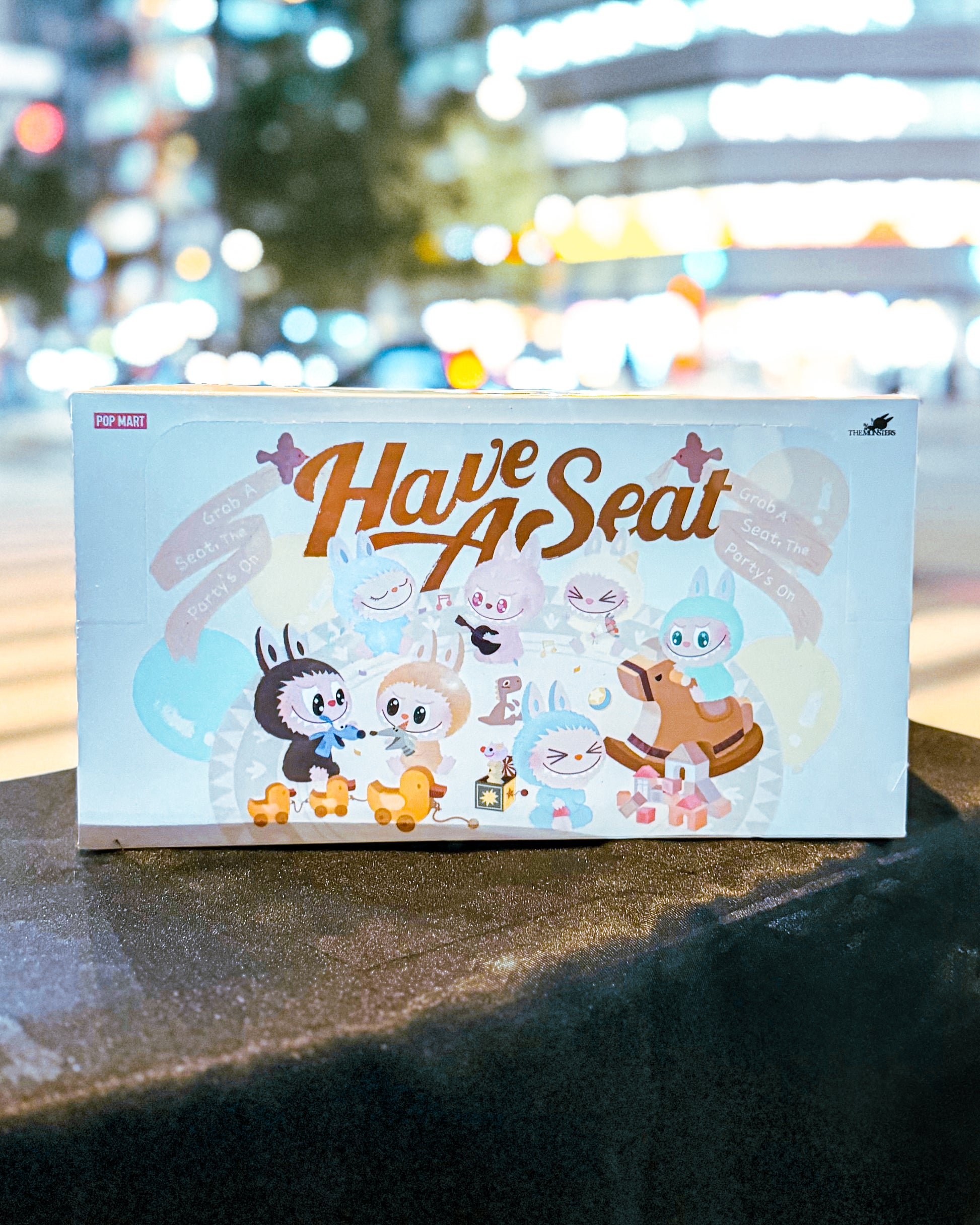 【POPMART/ポップマート】Labubu ラブブ THE MONSTERS Have a Seat ぬいぐるみ シリーズ［BOX］