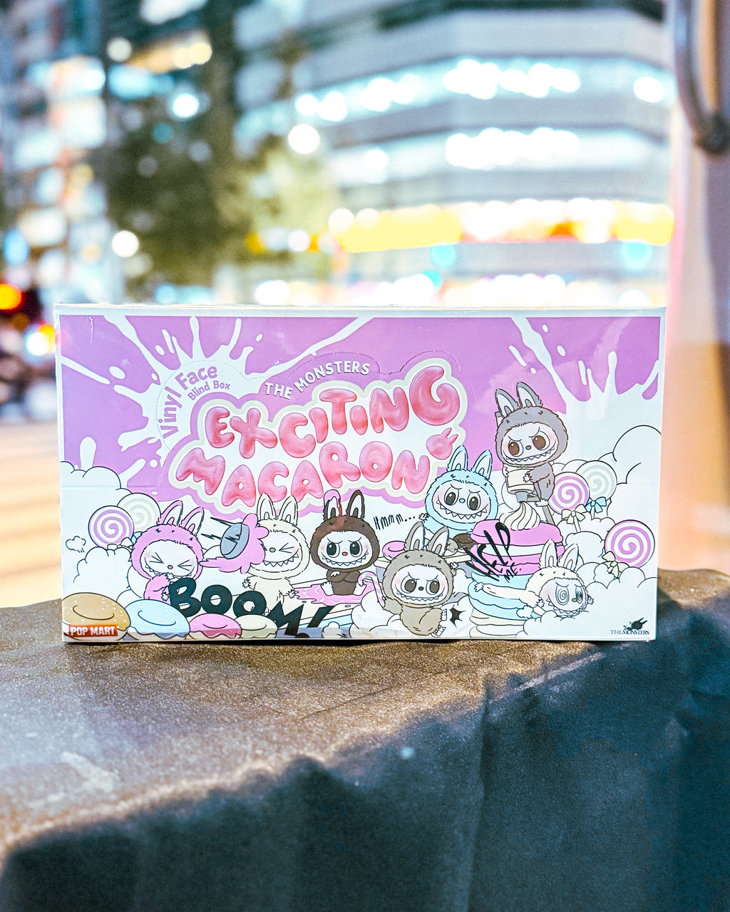 【POPMART/ポップマート】Labubu ラブブ THE MONSTERS Exciting Macaron ぬいぐるみシリーズ［BOX］