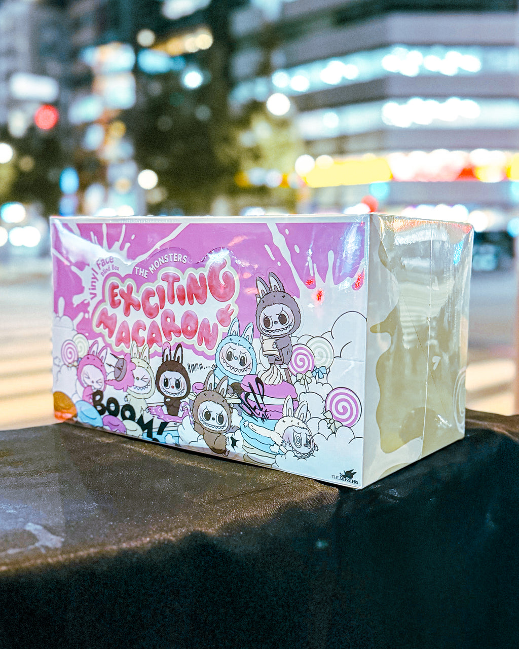 【POPMART/ポップマート】Labubu ラブブ THE MONSTERS Exciting Macaron ぬいぐるみシリーズ［BOX］