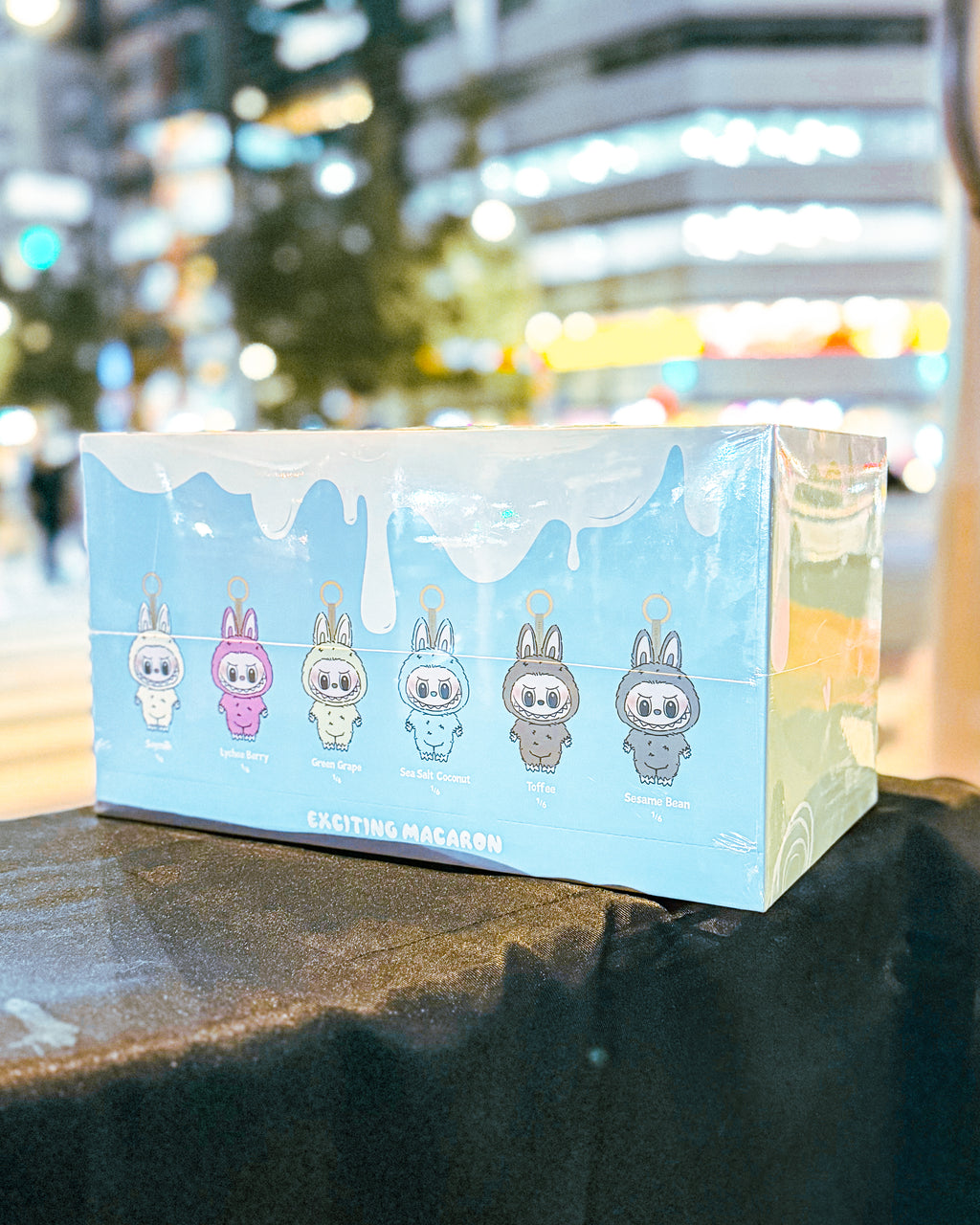 【POPMART/ポップマート】Labubu ラブブ THE MONSTERS Exciting Macaron ぬいぐるみシリーズ［BOX］