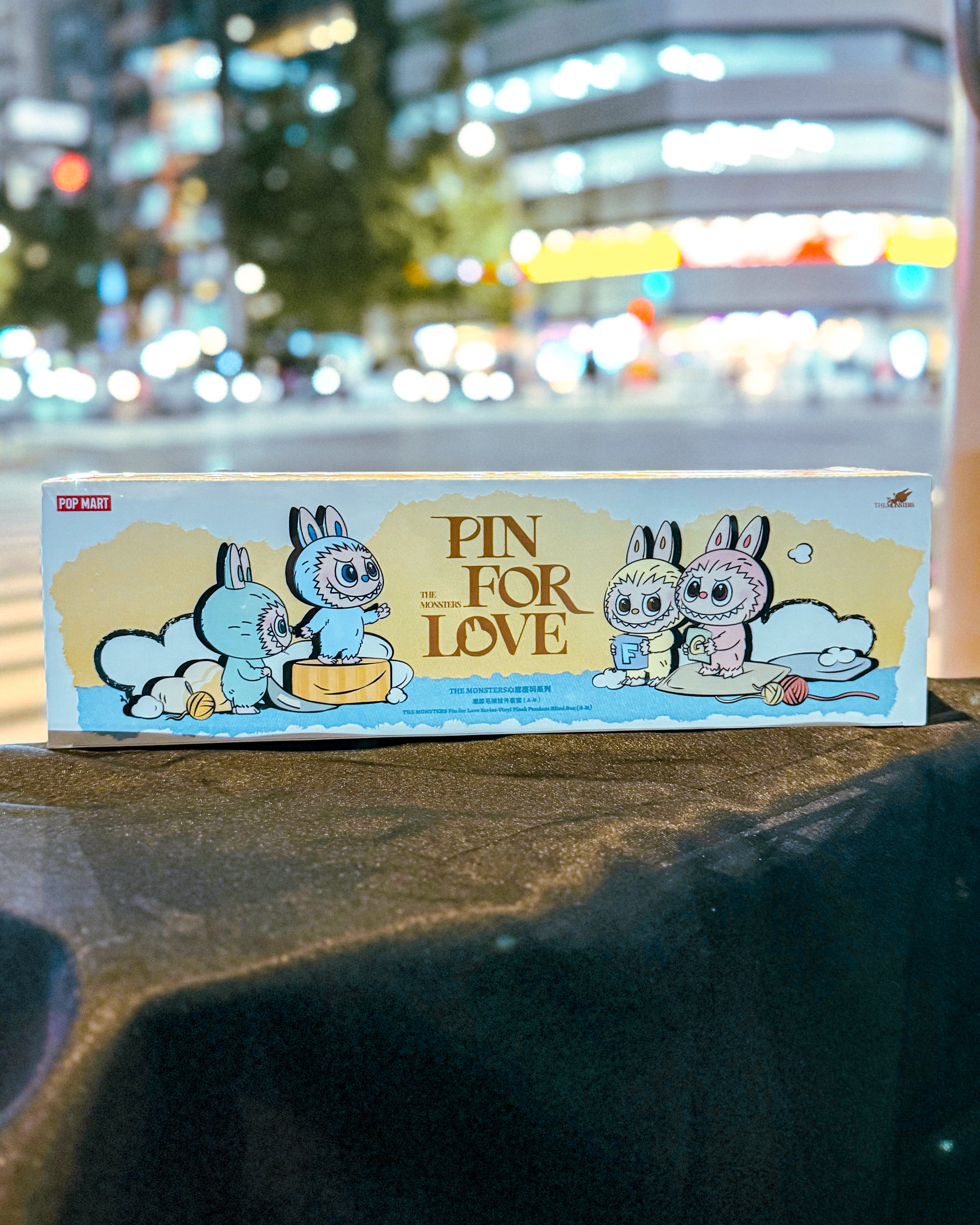 【POPMART/ポップマート】Labubu ラブブ THE MONSTERS PIN FOR LOVE シリーズぬいぐるみペンダント(A-M) THE MONSTERSシリーズ［BOX］