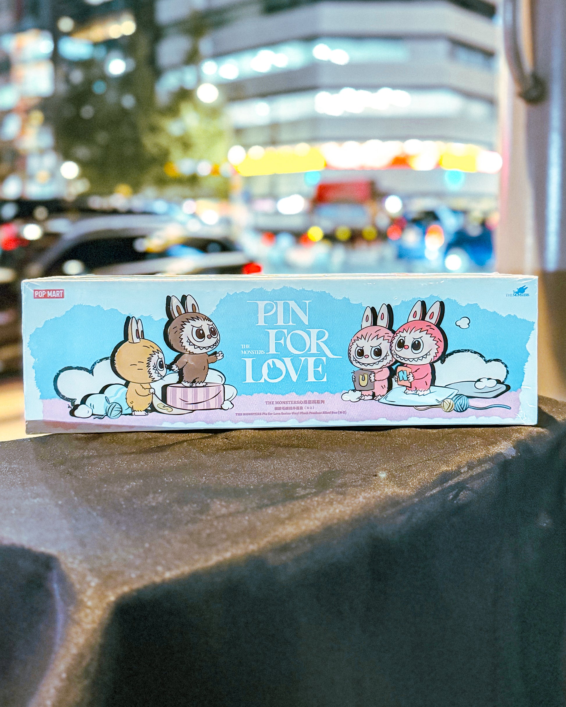 【POPMART/ポップマート】Labubu ラブブ THE MONSTERS PIN FOR LOVE シリーズぬいぐるみペンダント(N-Z)THE MONSTERSシリーズ［BOX］