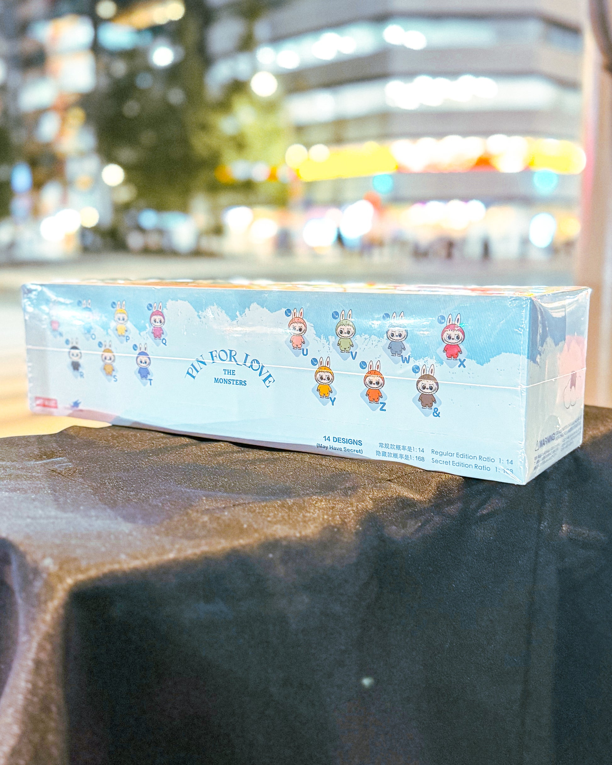【POPMART/ポップマート】Labubu ラブブ THE MONSTERS PIN FOR LOVE シリーズぬいぐるみペンダント(N-Z)THE MONSTERSシリーズ［BOX］