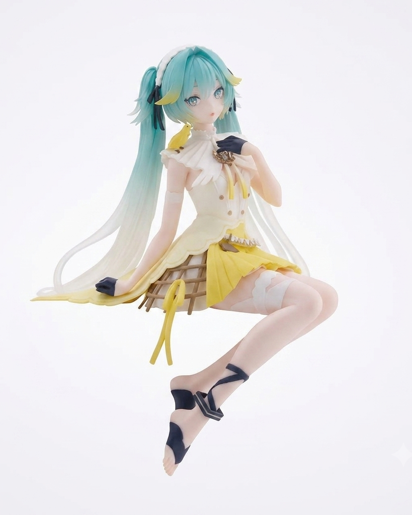 初音ミク　ぬーどるストッパーフィギュアーカナリアー