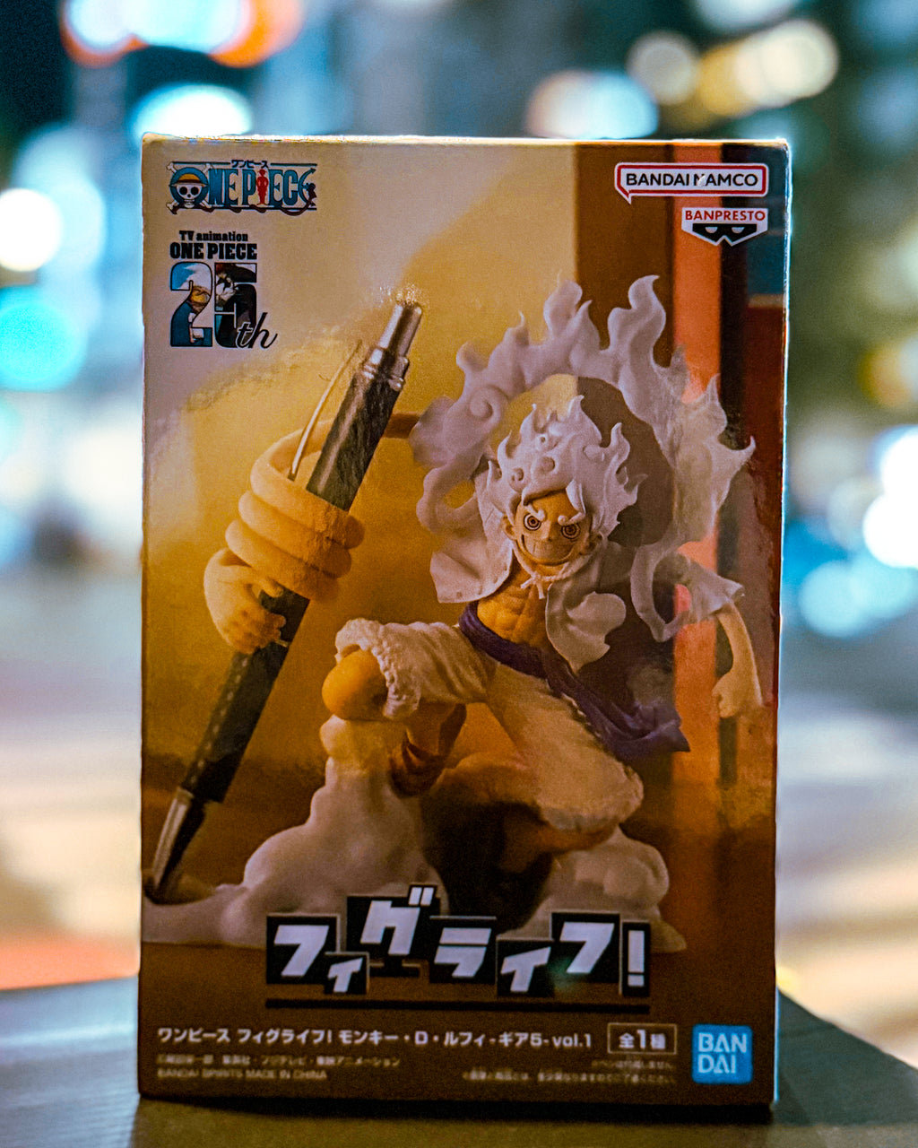 【BANPRESTO/バンプレスト】ONE PIECE ワンピース フィグライフ! モンキー・D・ルフィ-ギア5-vol.1