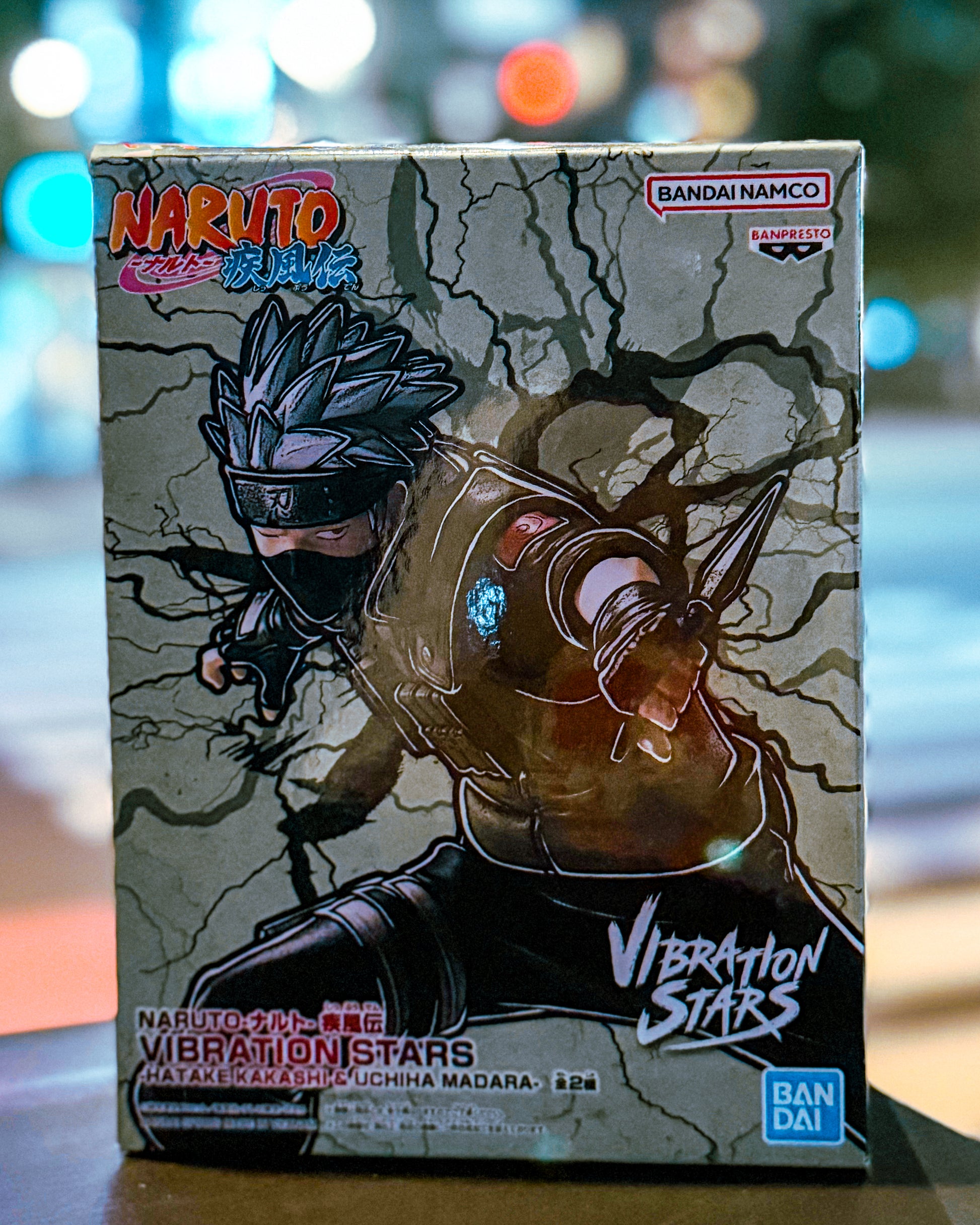 【BANPRESTO/バンプレスト】NARUTO-ナルト- 疾風伝 VIBRATION STARS-HATAKE KAKASHI ＆ UCHIHA MADARA-はたけカカシ