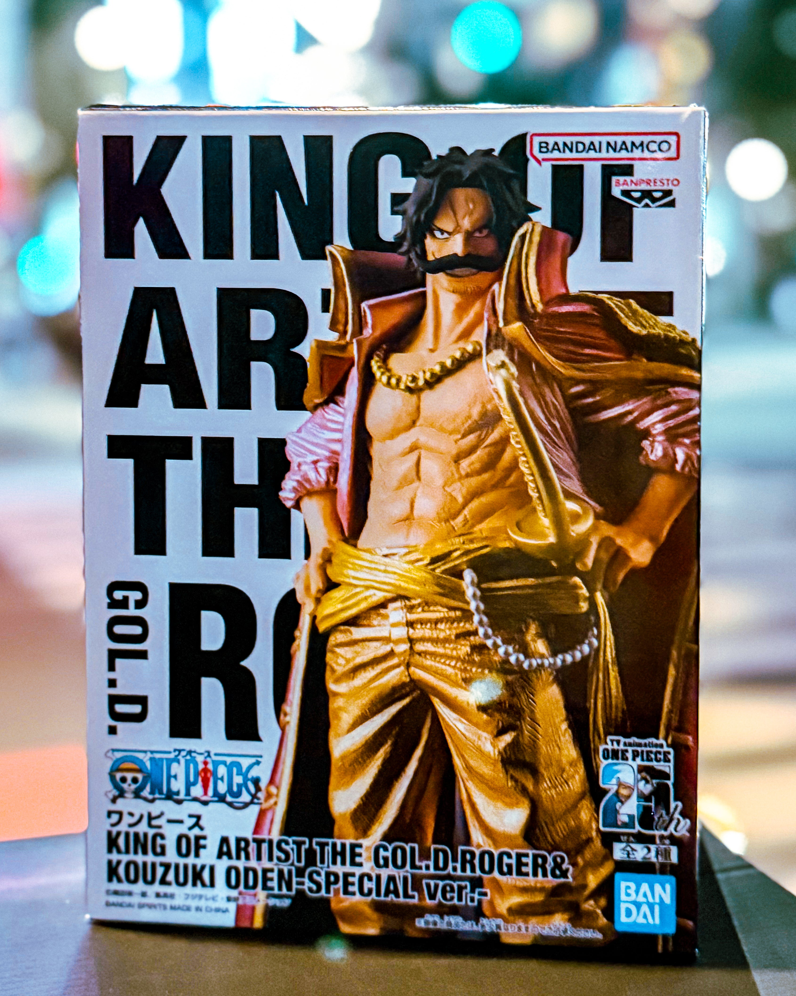 VF1051 未開封 キングオブアーティスト ロジャー&おでん ６個セット ワンピース KING OF ARTIST THE GOL.D.ROGER＆KOUZUKI ODEN