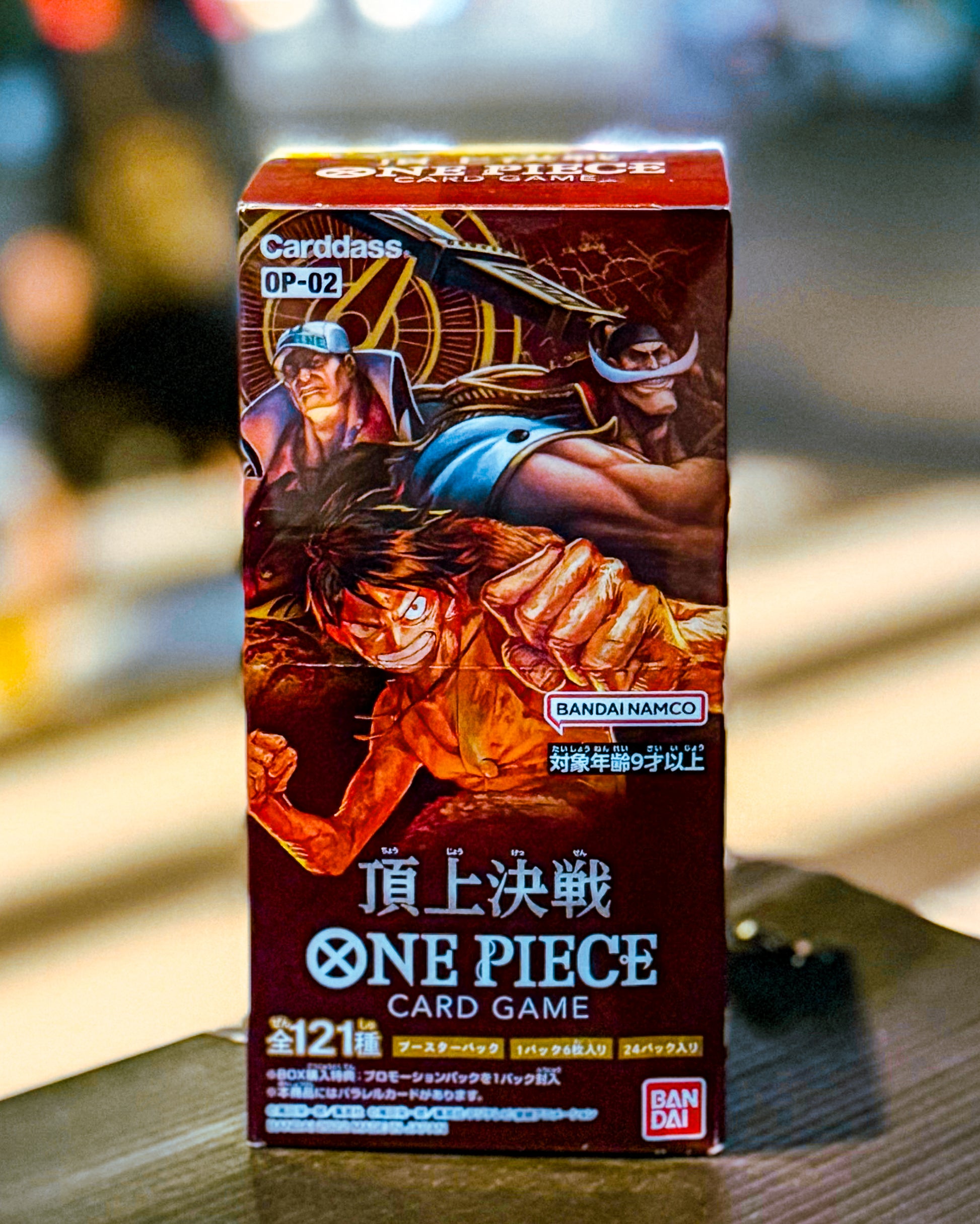【ONE PIECE CARD GAME/ワンピースカードゲーム】OP-02 ブースターパック 頂上決戦 BOX