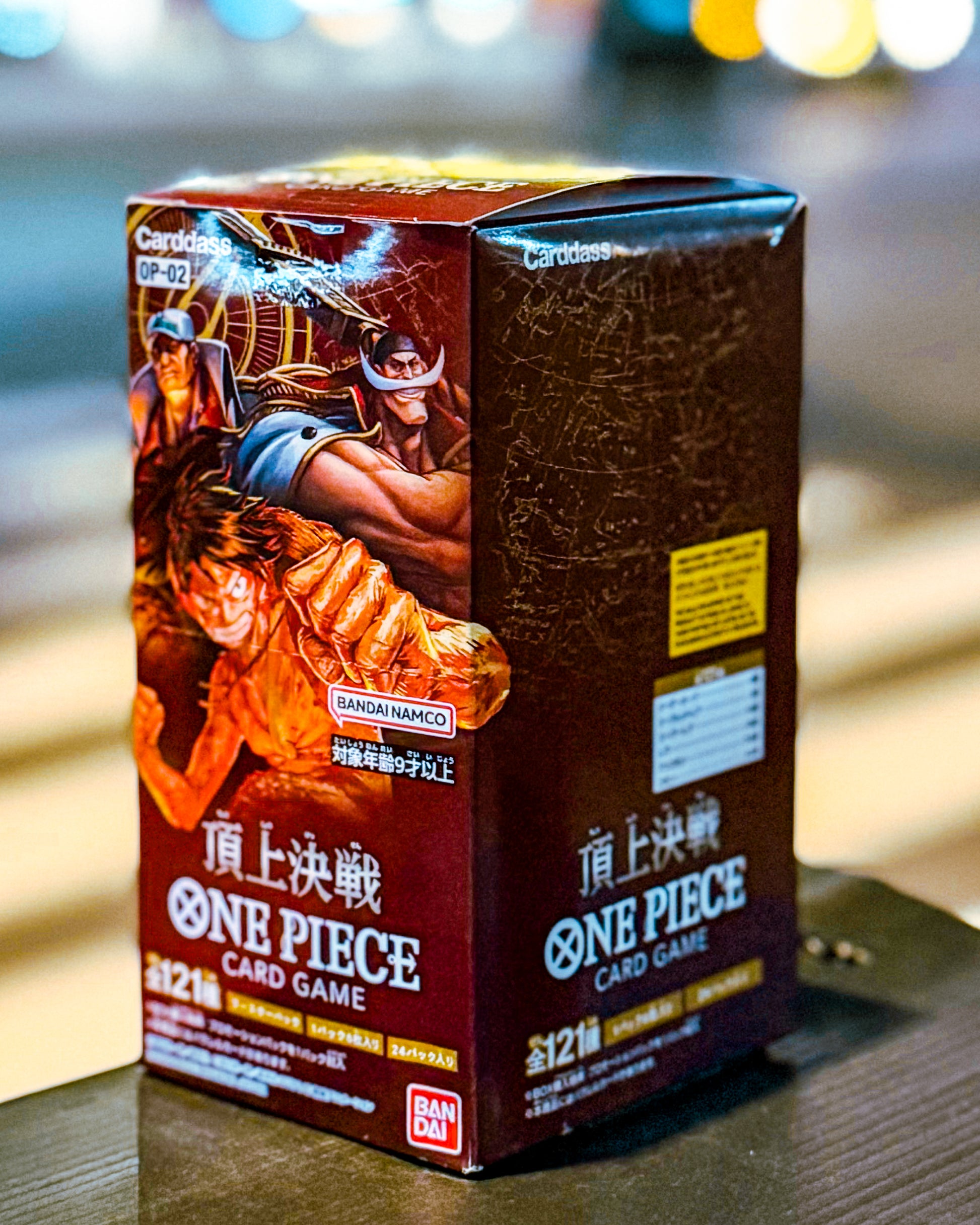 【ONE PIECE CARD GAME/ワンピースカードゲーム】OP-02 ブースターパック 頂上決戦 BOX