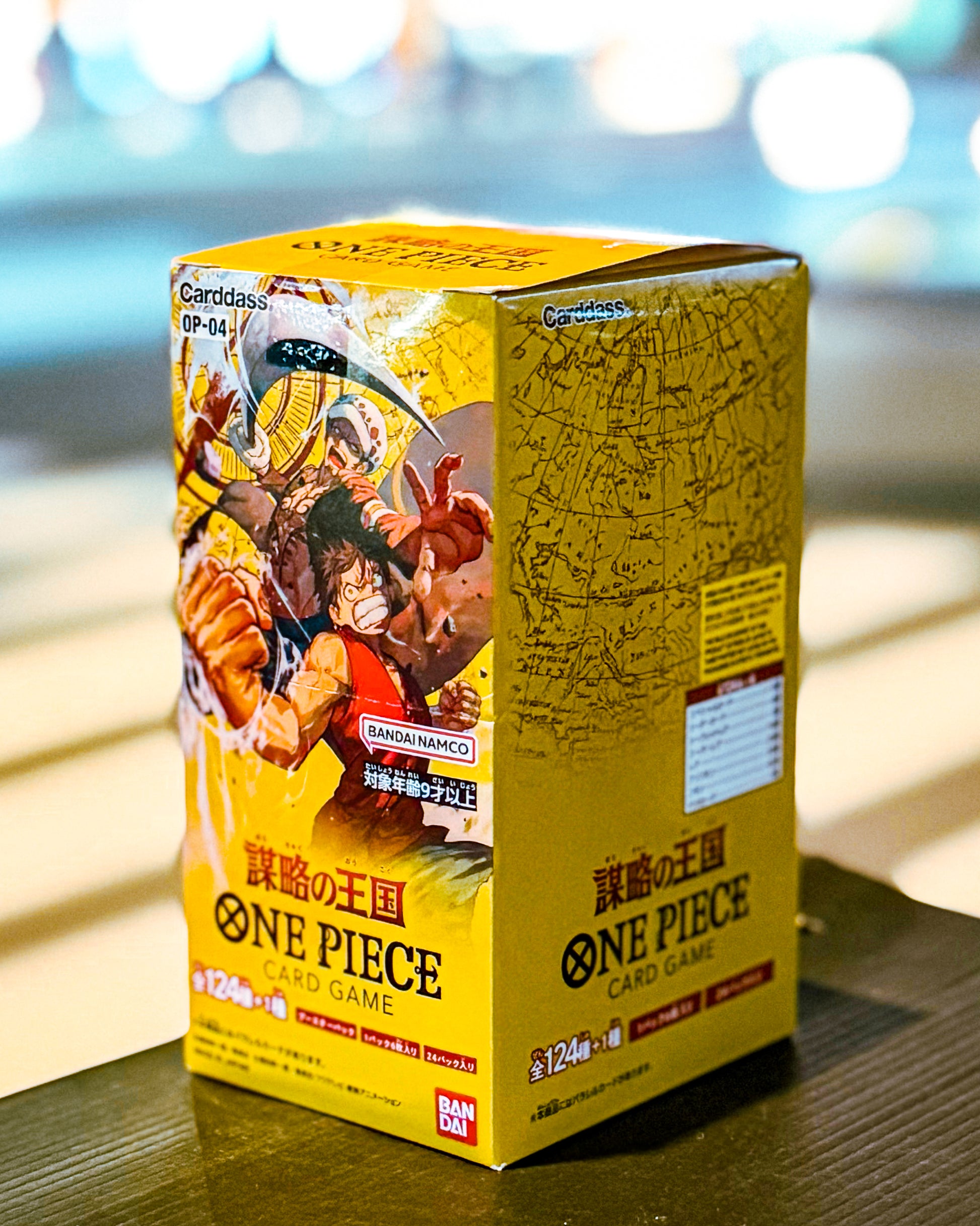 【ONE PIECE CARD GAME/ワンピースカードゲーム】OP-04 ブースターパック 謀略の王国 BOX