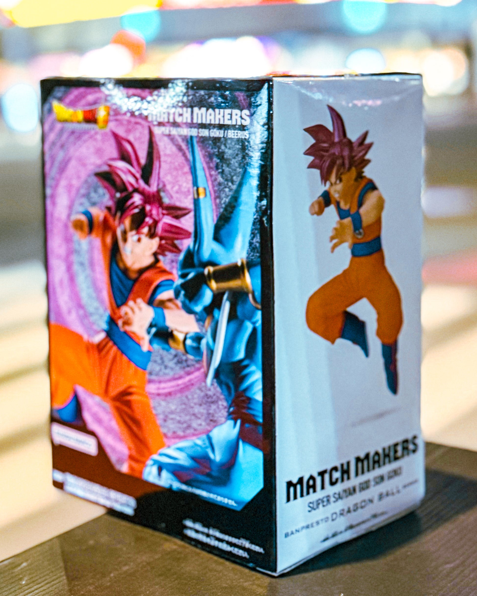 【BANPRESTO/バンプレスト】DRAGON BALL ドラゴンボール超 MATCH MAKERS 超サイヤ人ゴッド孫悟空（VSビルス）