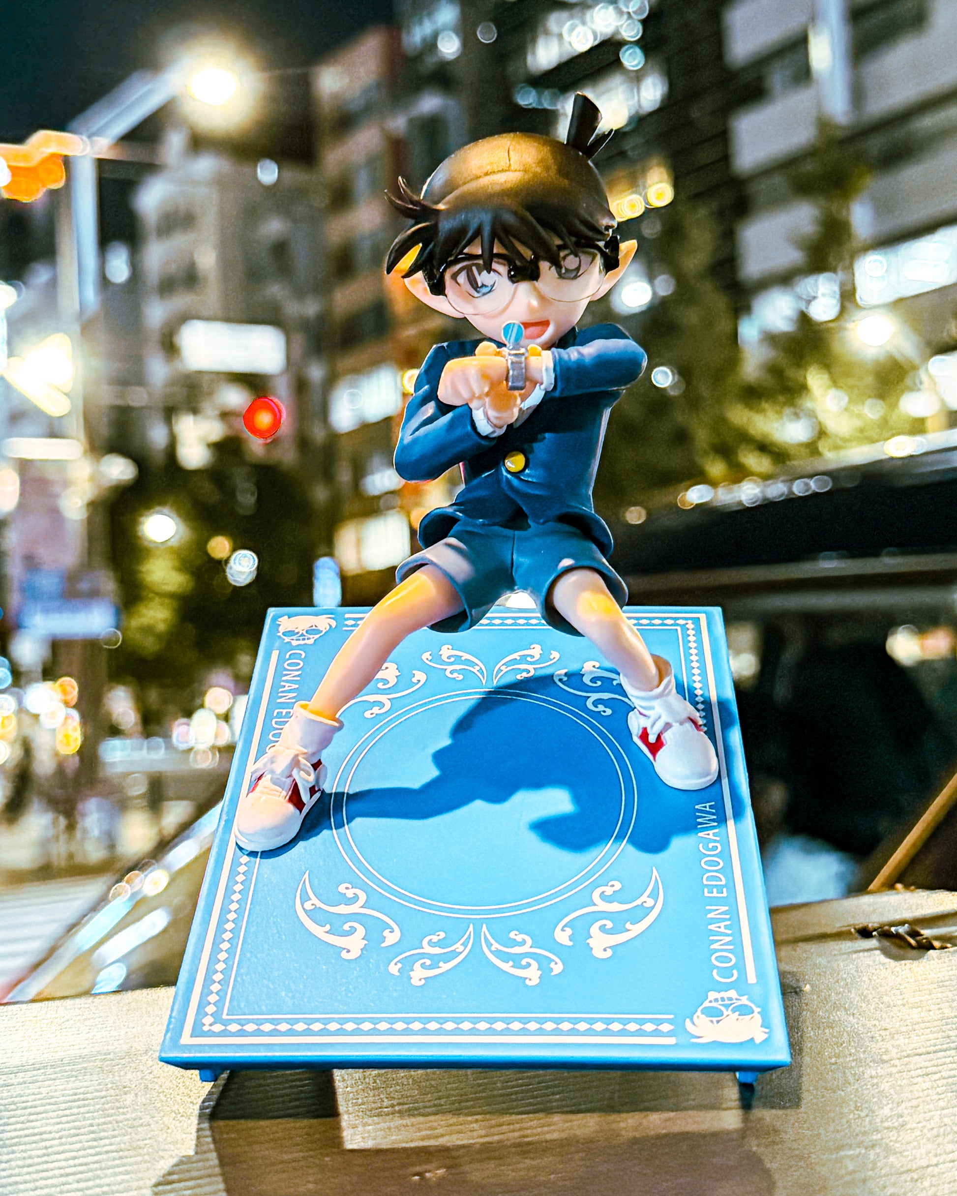 【SEGA PRIZE/セガプライズ】名探偵コナンちょこのせプレミアムフィギュア“江戸川コナン”（腕時計型麻酔銃）