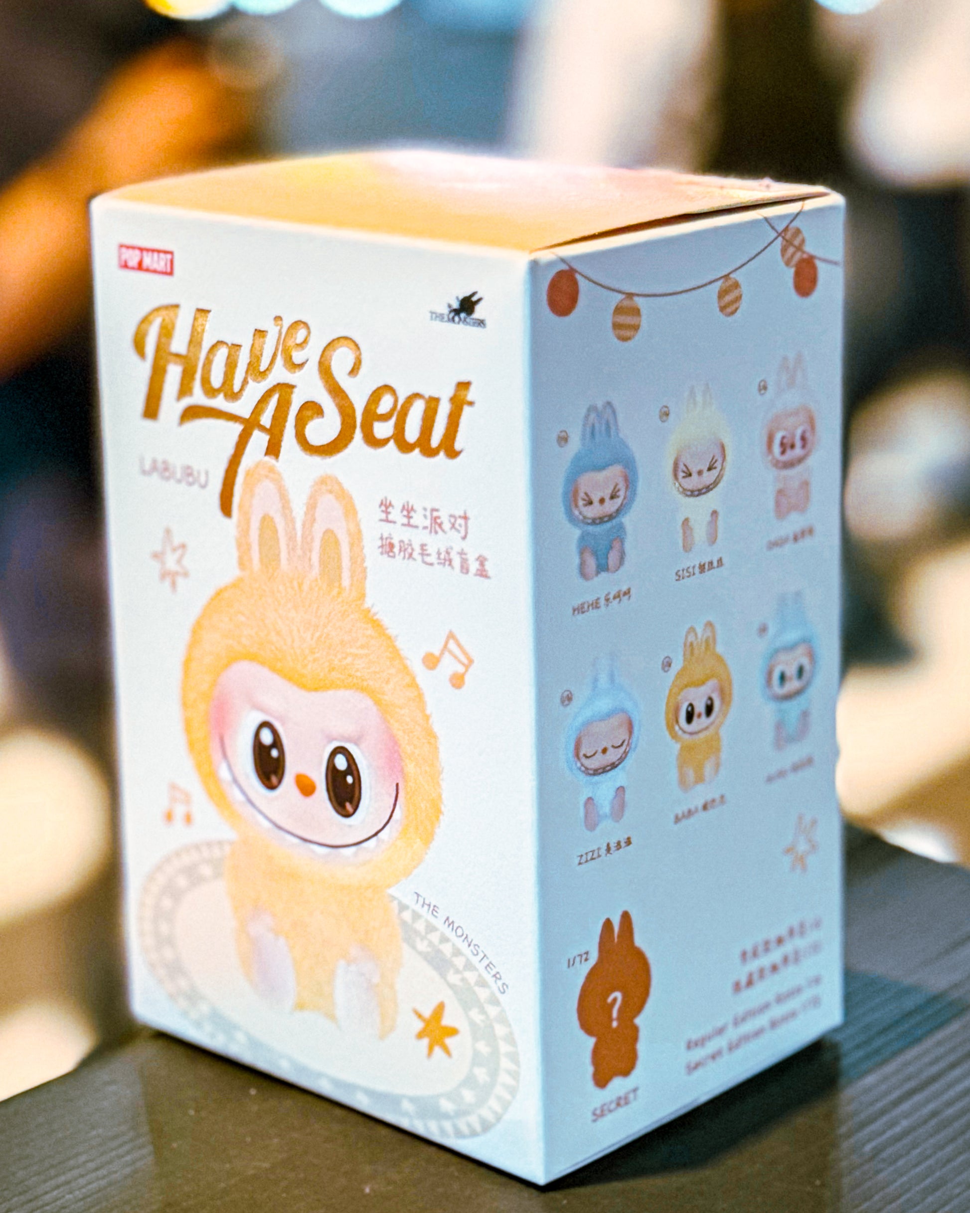 【POPMART/ポップマート】Labubu ラブブ THE MONSTERS Have a Seat ぬいぐるみ シリーズ［単品］