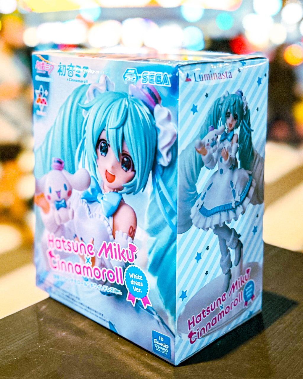 【SEGA PRIZE/セガプライズ】初音ミクシリーズLuminasta“初音ミク×シナモロール”ホワイトドレスVer.