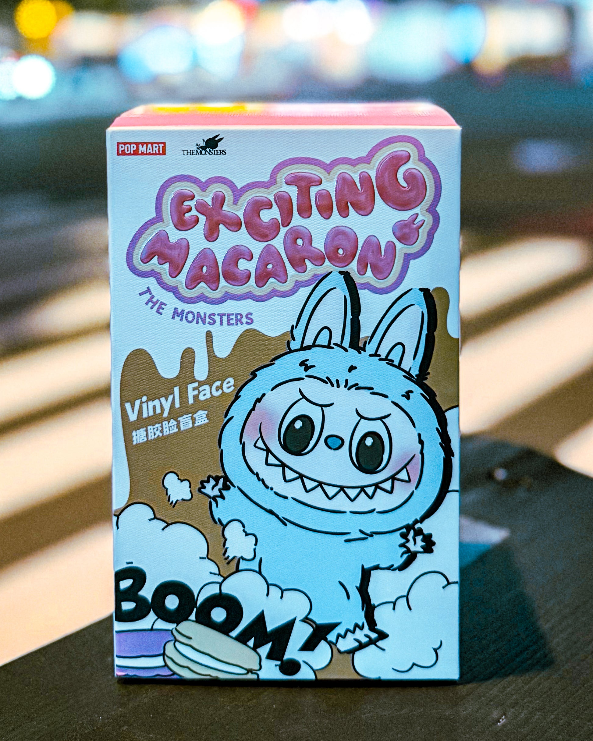 【POPMART/ポップマート】Labubu ラブブ THE MONSTERS Exciting Macaron ぬいぐるみシリーズ［単品］
