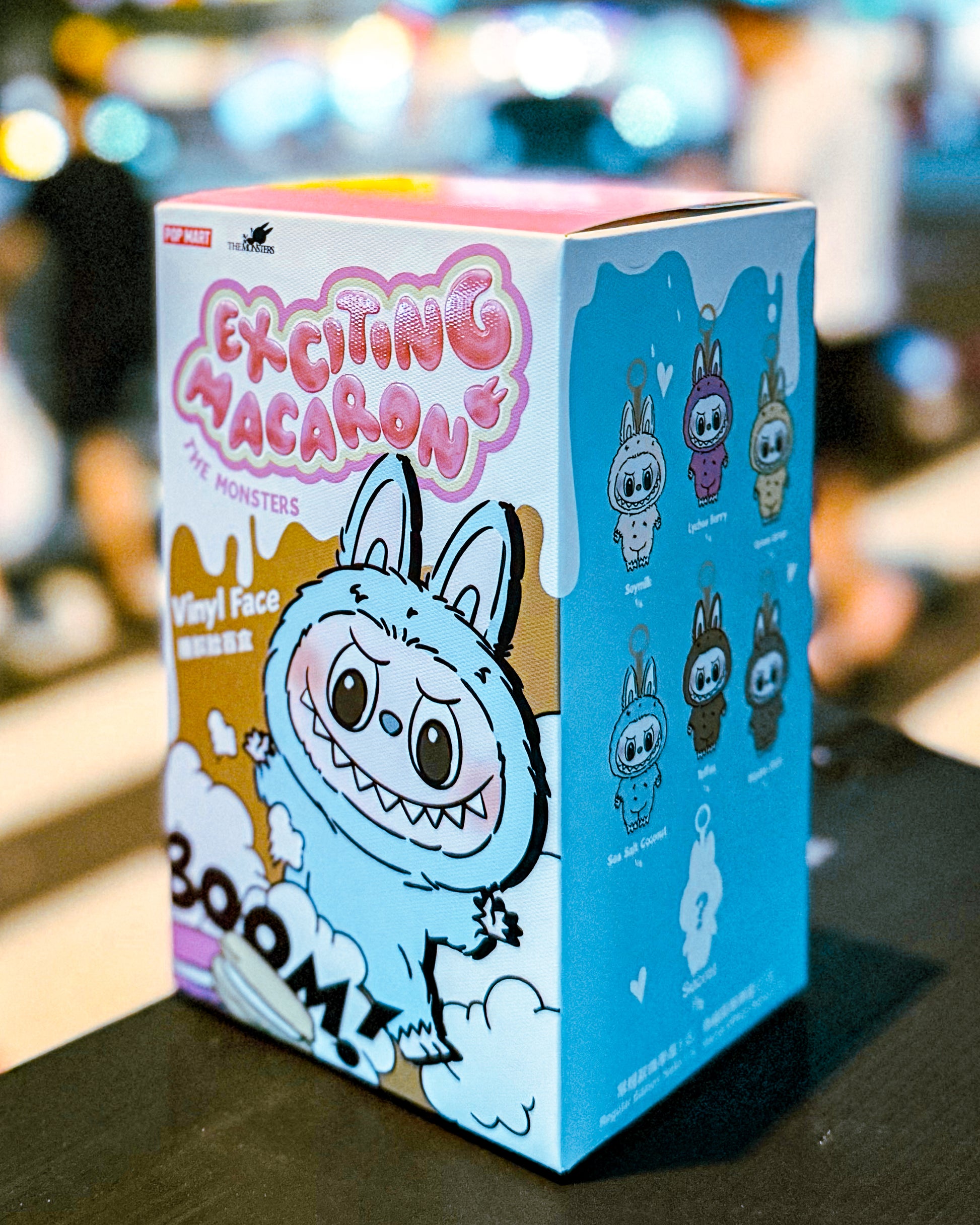 【POPMART/ポップマート】Labubu ラブブ THE MONSTERS Exciting Macaron ぬいぐるみシリーズ［単品］