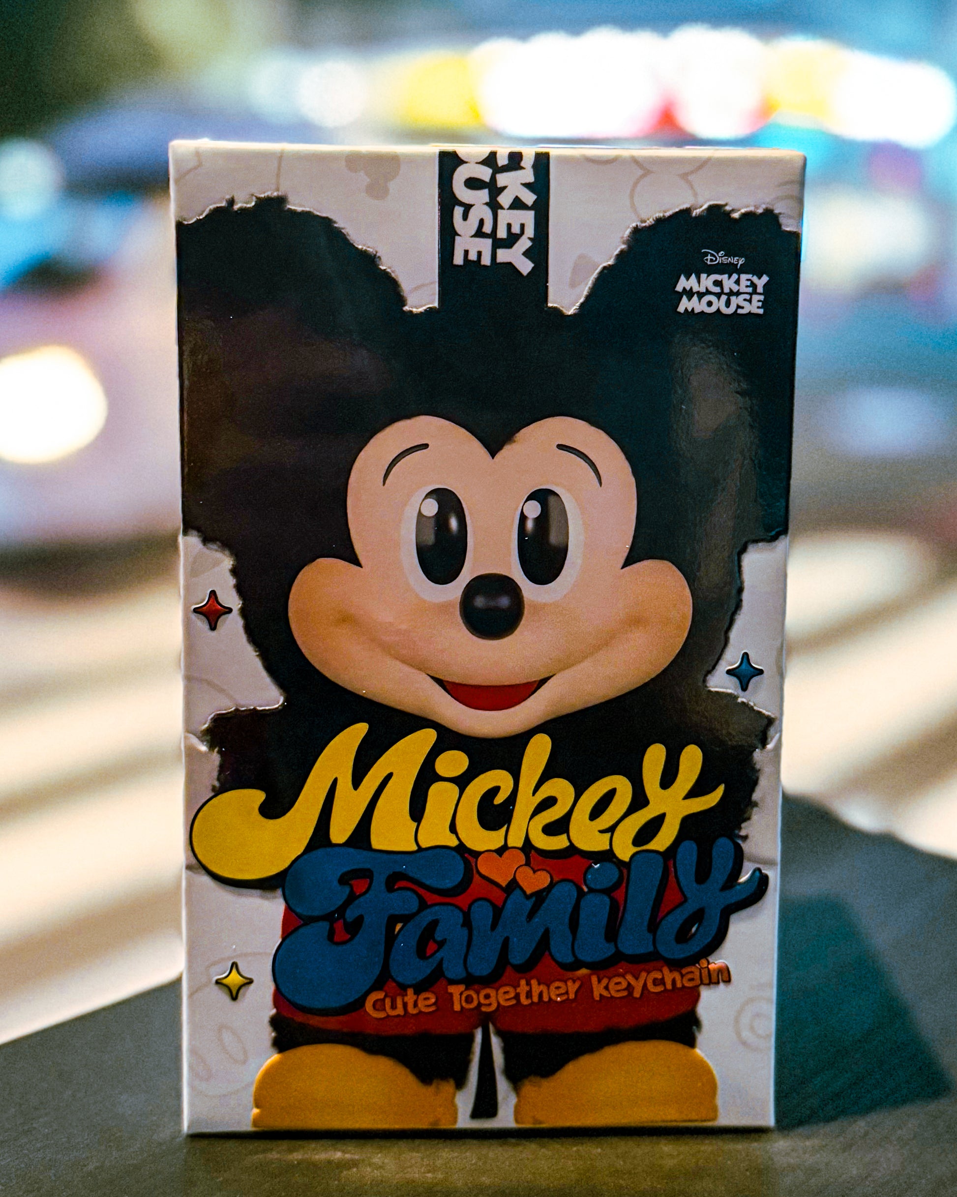 【POPMART/ポップマート】Mickey Family Cute Together Keychain Series Figures ぬいぐるみペンダント［単品］