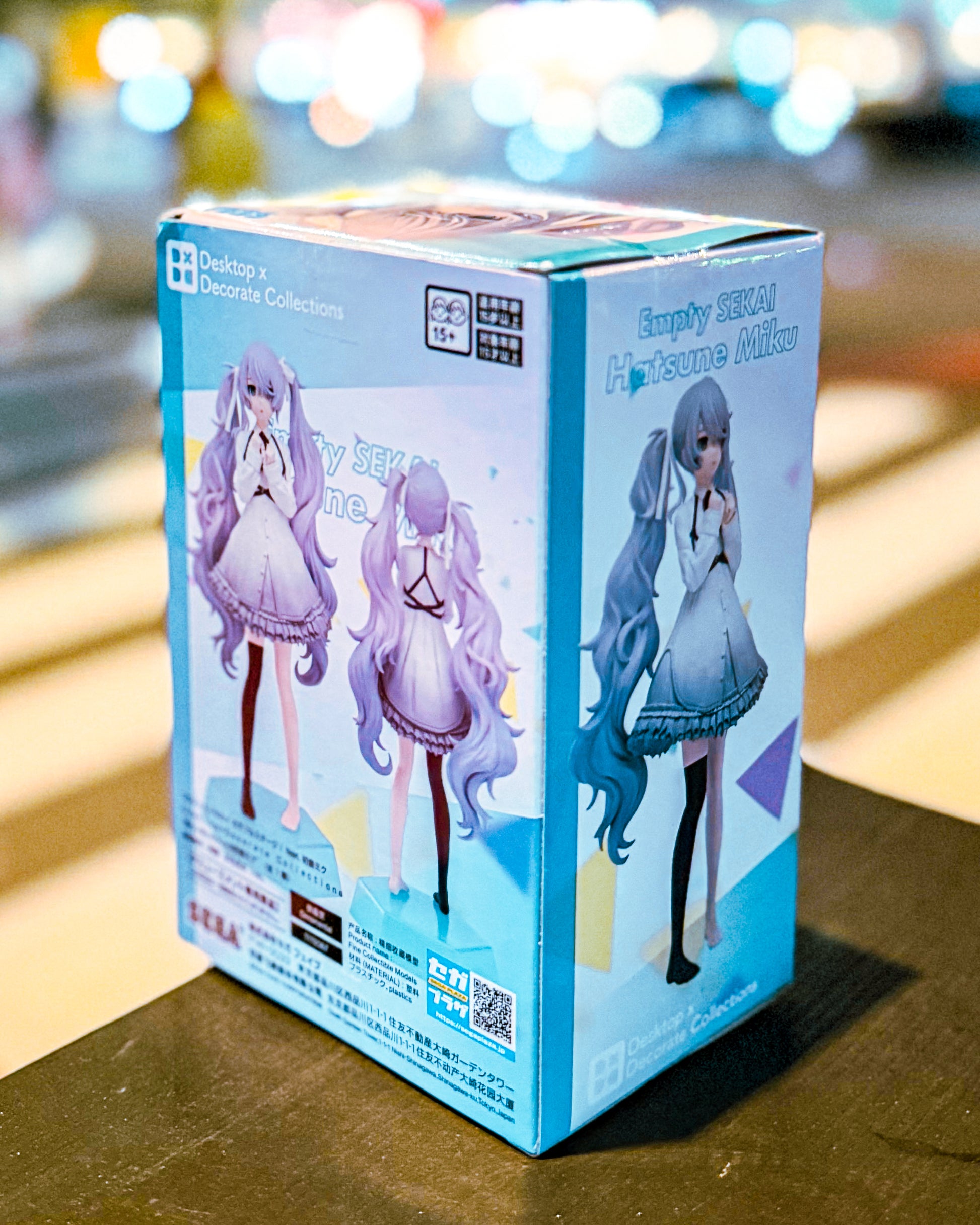 【SEGA PRIZE/セガプライズ】プロジェクトセカイカラフルステージ！feat.初音ミク Desktop×DecorateCollections “誰もいないセカイの初音ミク”