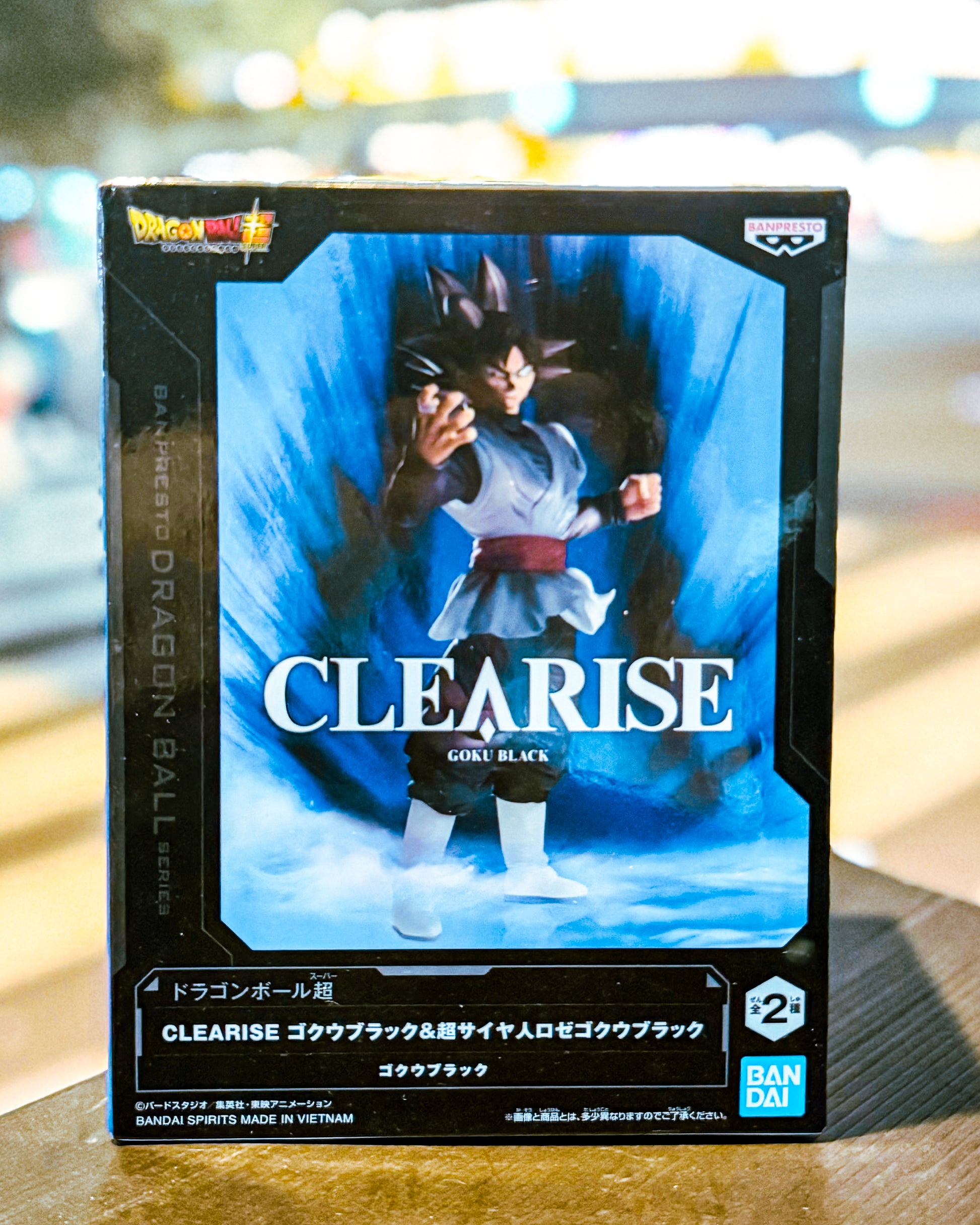 【BANPRESTO/バンプレスト】 DRAGON BALL ドラゴンボール超 CLEARISE ゴクウブラック&超サイヤ人ロゼゴクウブラック