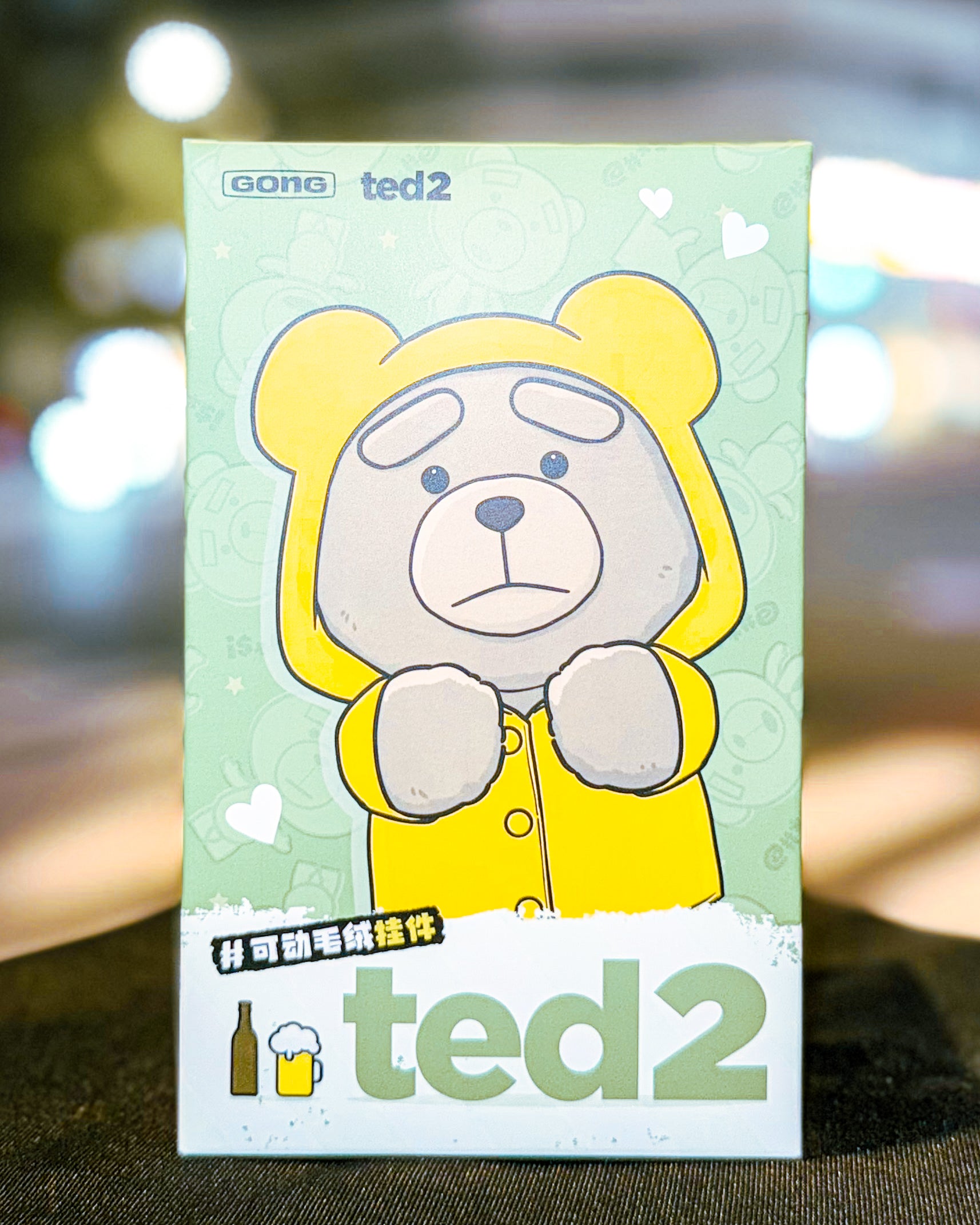 【POPMART/ポップマート】Ted2  テッド2 Teddy Bear Action Plush Pendant［単品］
