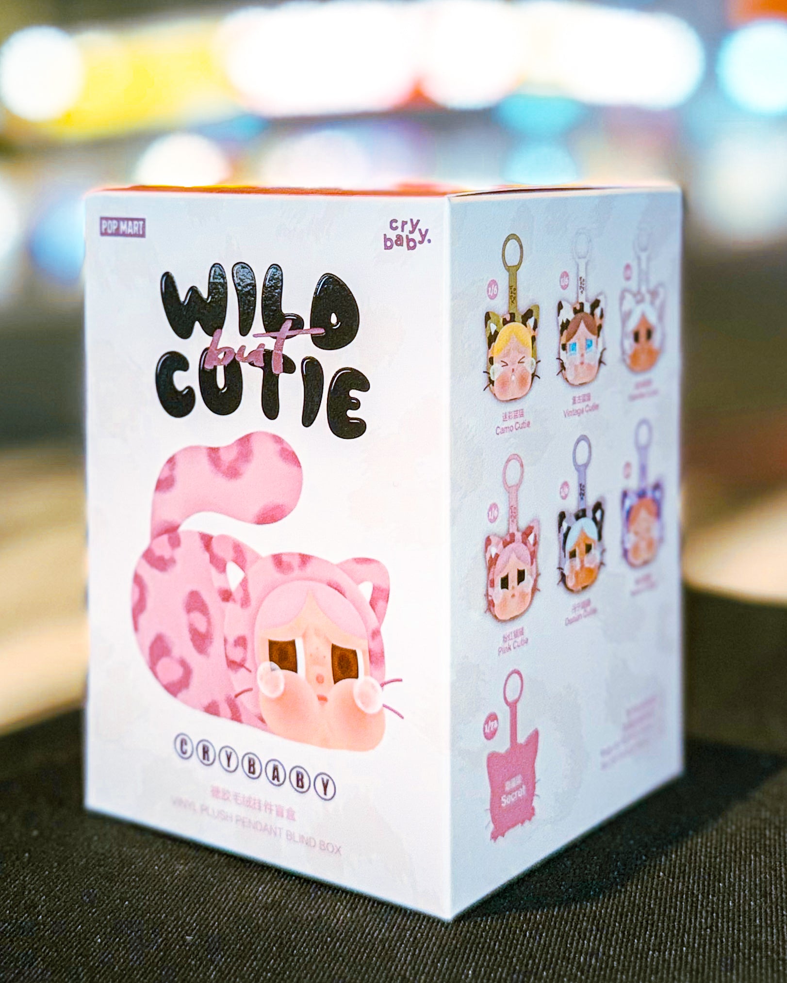 【POPMART/ポップマート】CRYBABY クライベイビー Wild but Cutie シリーズ - ぬいぐるみペンダント［単品］