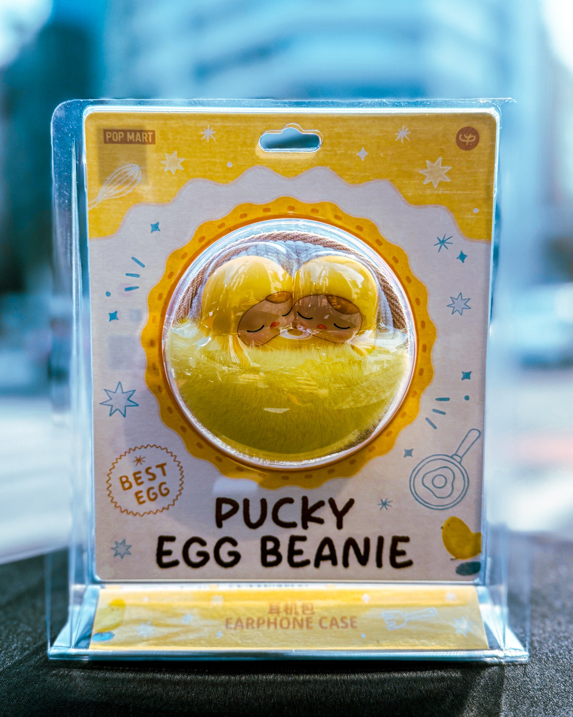 【POPMART/ポップマート】PUCKY プッキー PUCKY Egg Beanie シリーズ イヤホンケース