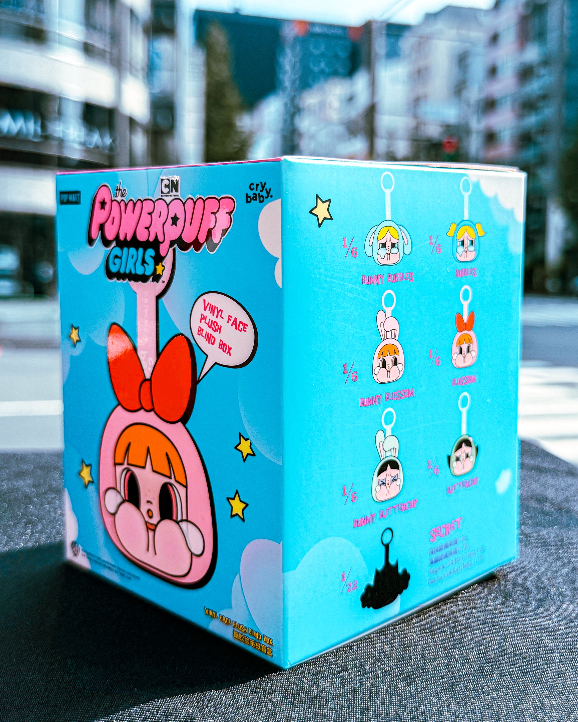 【POPMART/ポップマート】CRYBABY クライベイビー CRYBABY × パワーパフ ガールズ シリーズ ぬいぐるみ［単品］