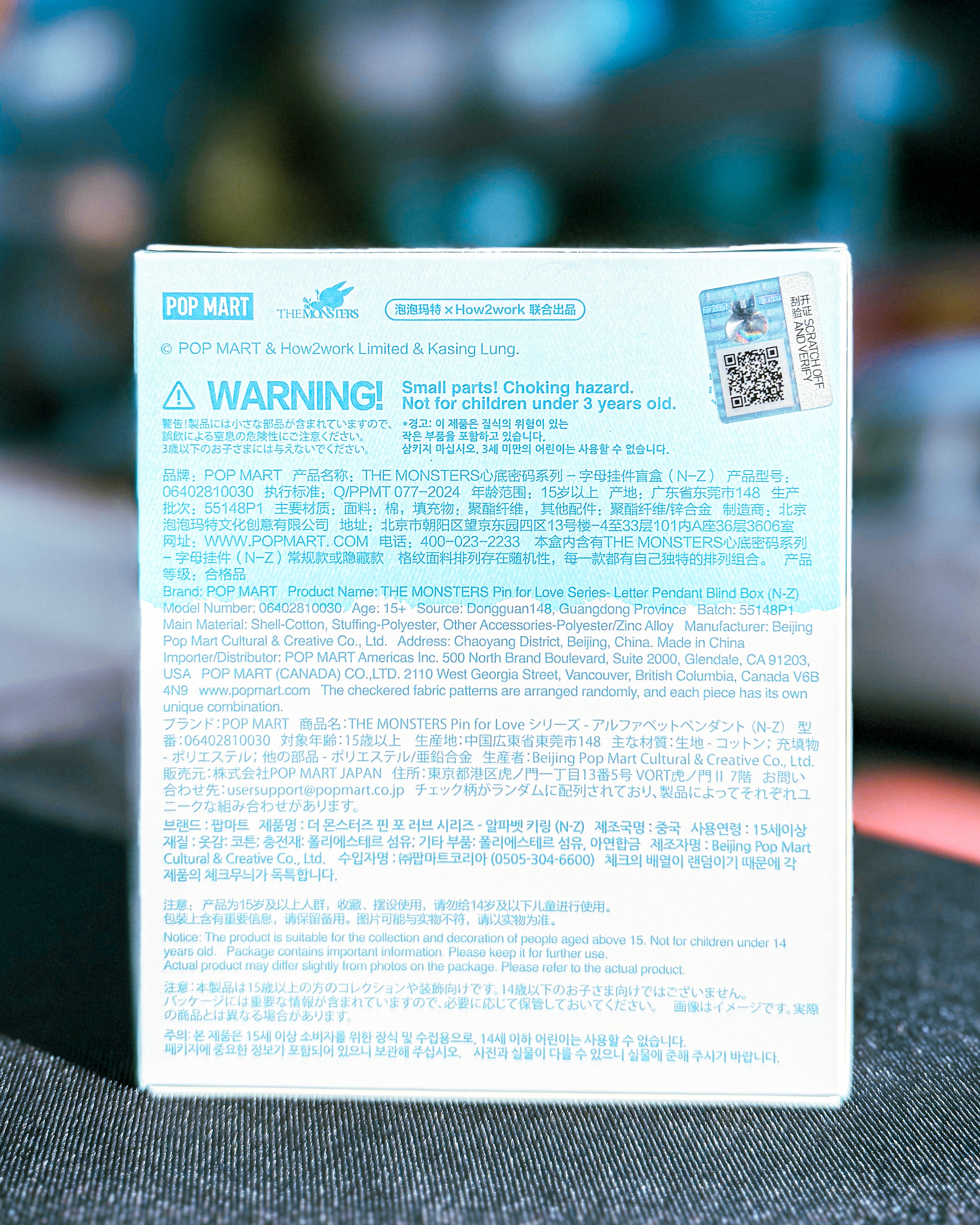 POPMART/ポップマート】Labubu ラブブ THE MONSTER PIN FOR LOVE