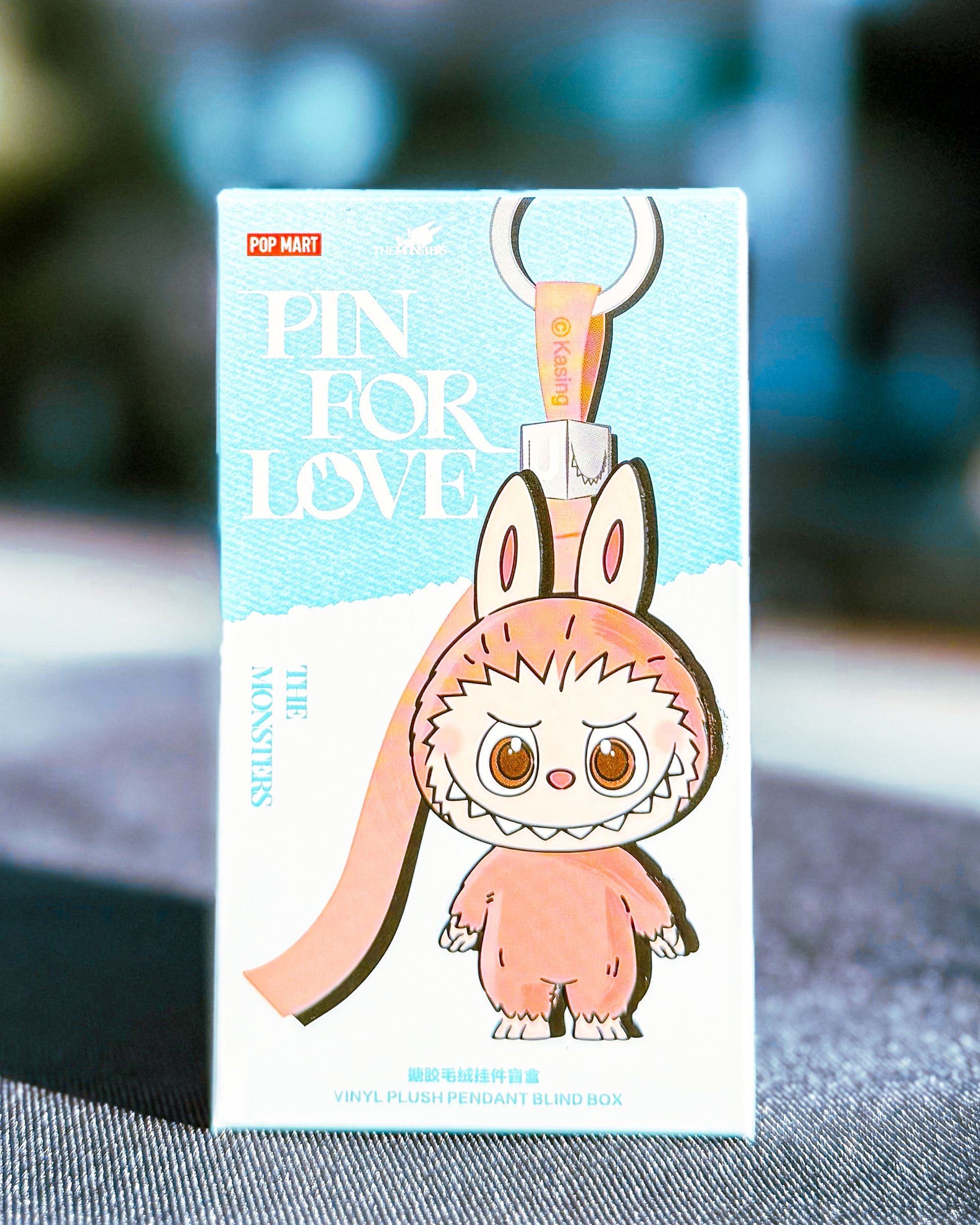 【POPMART/ポップマート】Labubu ラブブ THE MONSTERS PIN FOR LOVE シリーズぬいぐるみペンダント(N-Z)THE MONSTERSシリーズ［単品］
