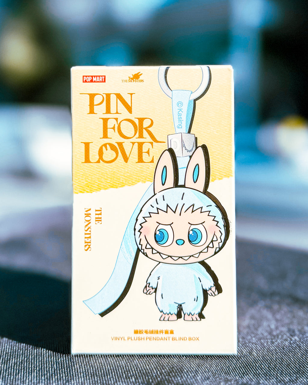 【POPMART/ポップマート】Labubu ラブブ THE MONSTERS PIN FOR LOVE シリーズぬいぐるみペンダント(A-M) THE MONSTERSシリーズ［単品］