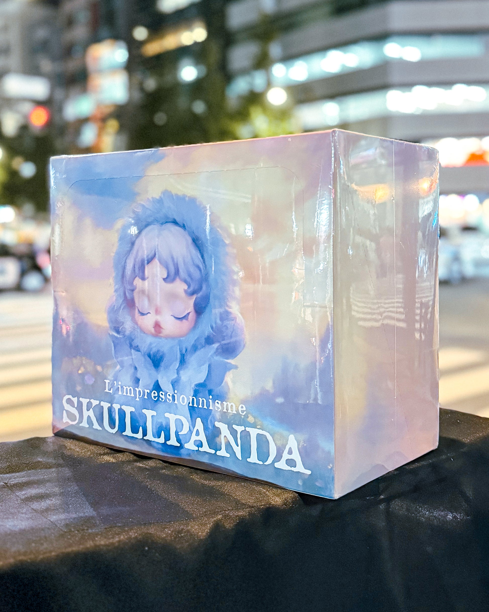 【POPMART/ポップマート】SKULLPANDA スカルパンダ L’impressionnisme シリーズぬいぐるみペンダント［BOX］