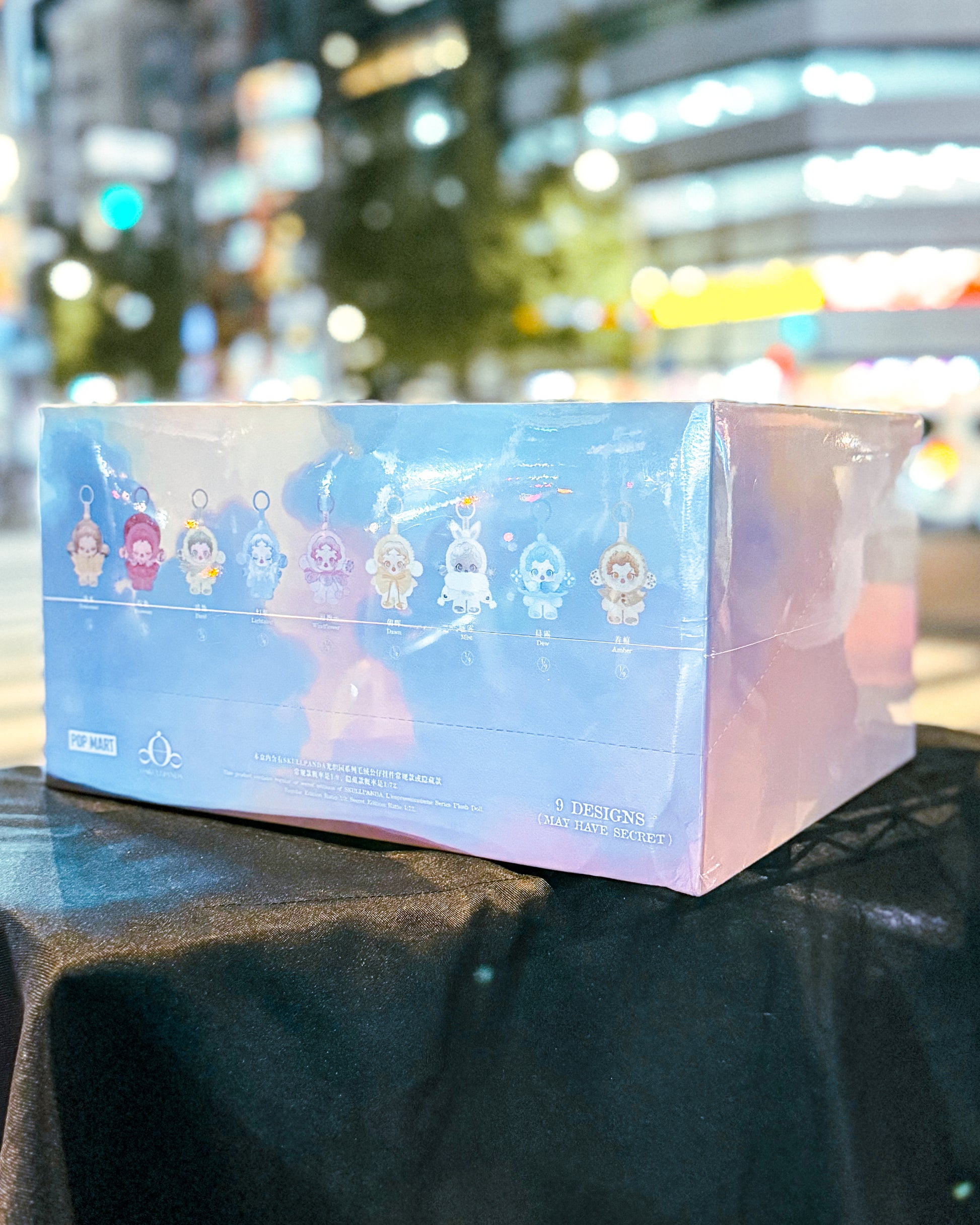 【POPMART/ポップマート】SKULLPANDA スカルパンダ L’impressionnisme シリーズぬいぐるみペンダント［BOX］