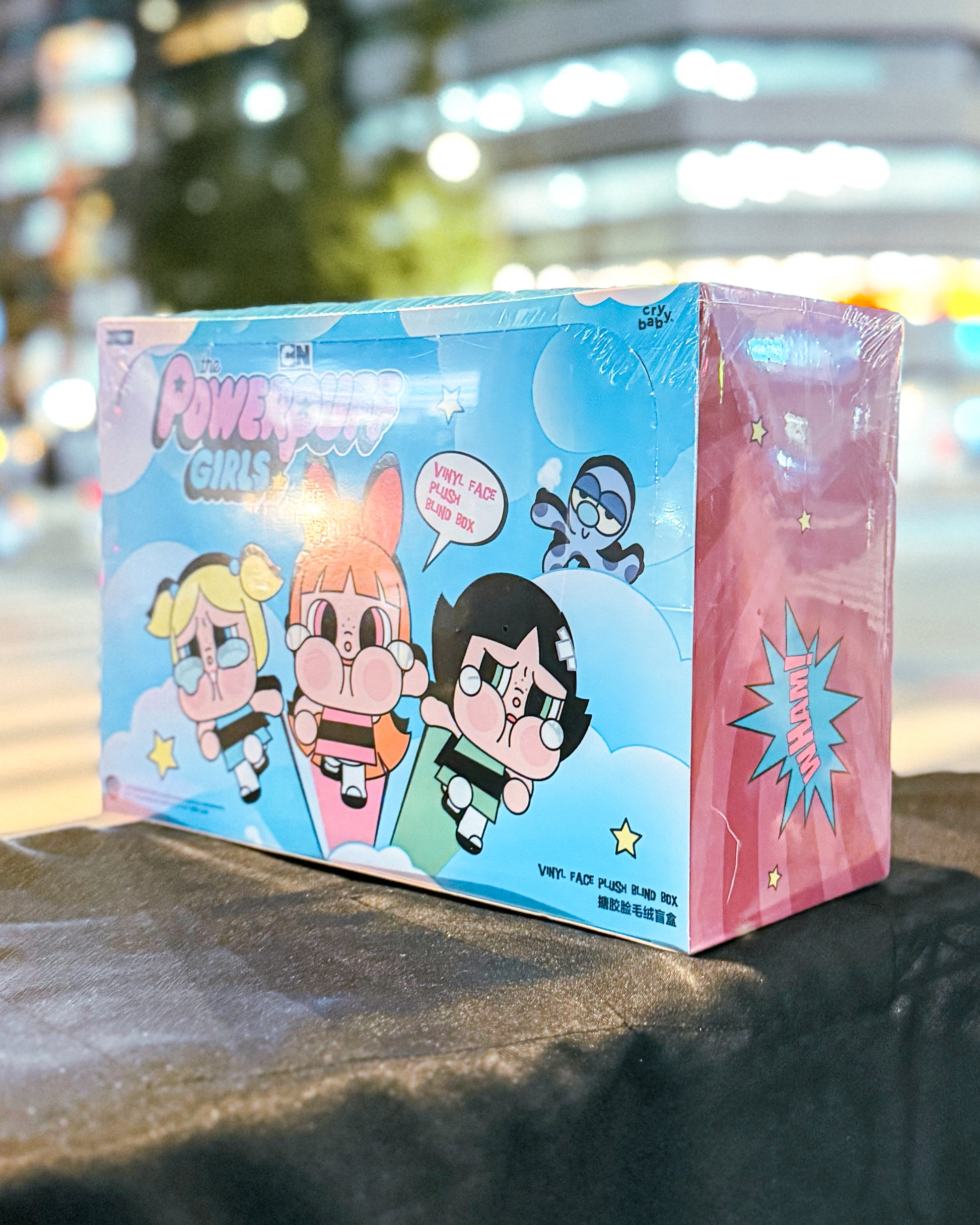 【POPMART/ポップマート】CRYBABY クライベイビー CRYBABY × パワーパフ ガールズ シリーズ ぬいぐるみ［BOX］