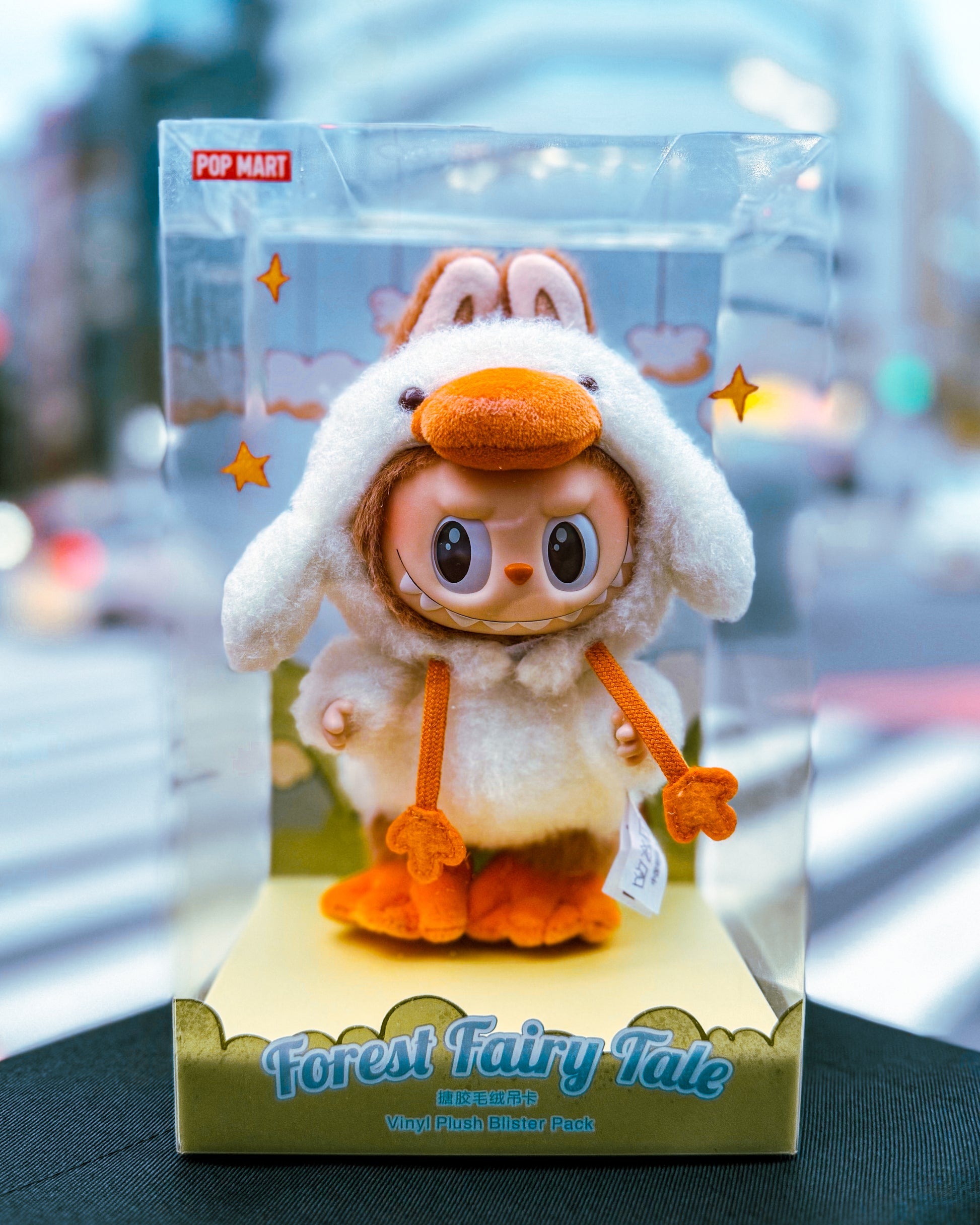 【POPMART/ポップマート】Labubu ラブブ Pop Mart The Monsters Labubu Forest Fairy Tale Series Vinyl Plush Hanging Card ぬいぐるみペンダント