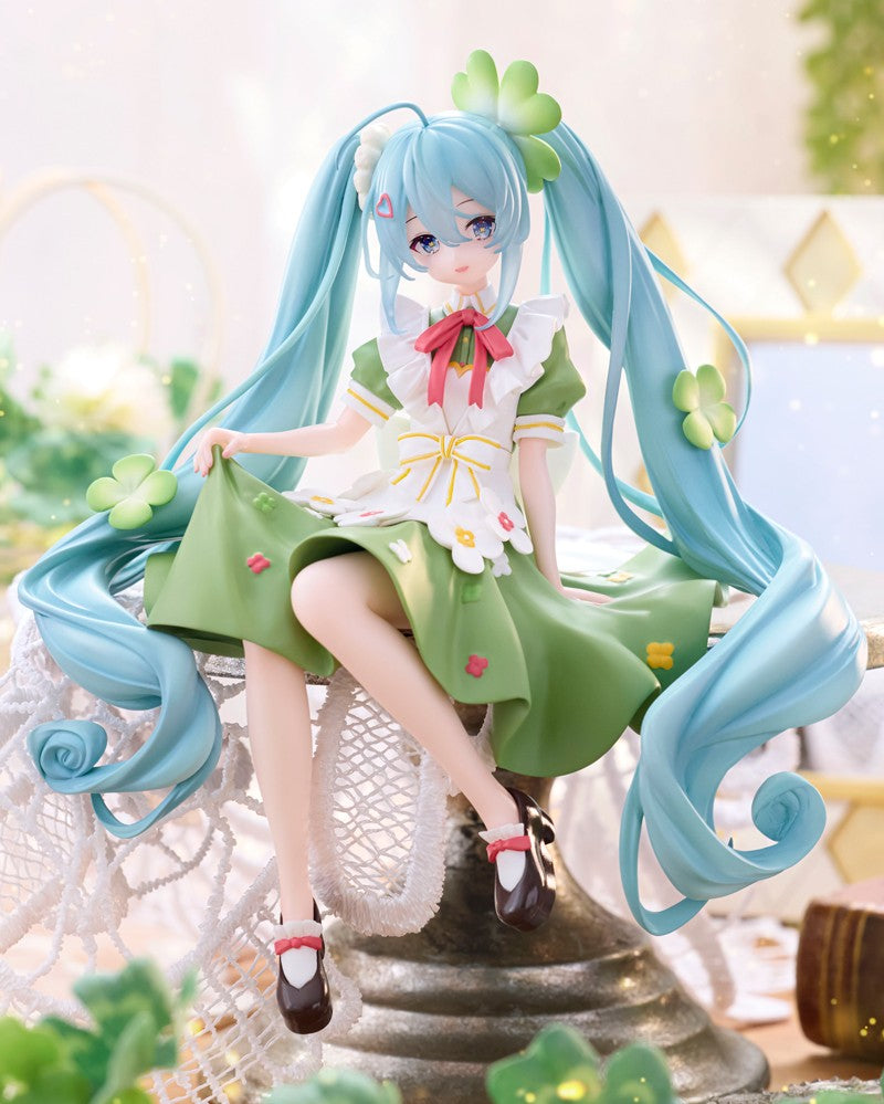 初音ミク　ぬーどるストッパーフィギュア Flower Fairyークローバーー