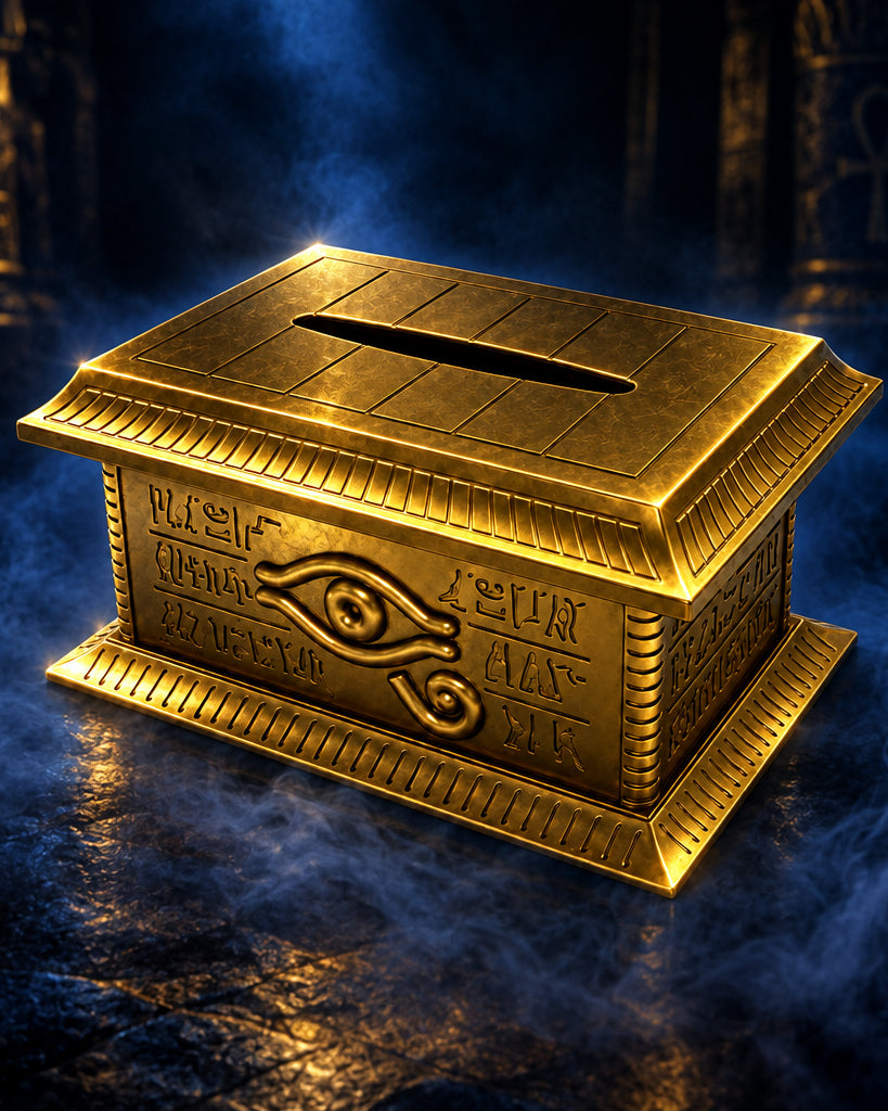 遊☆戯☆王デュエルモンスターズ 黄金櫃ティッシュケース