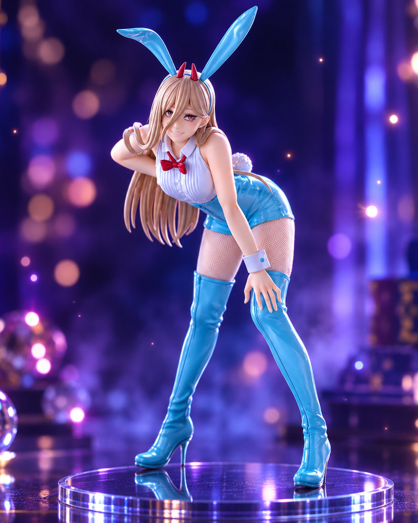 チェンソーマン BiCute Bunnies Figure -パワー　Light blue ver.-