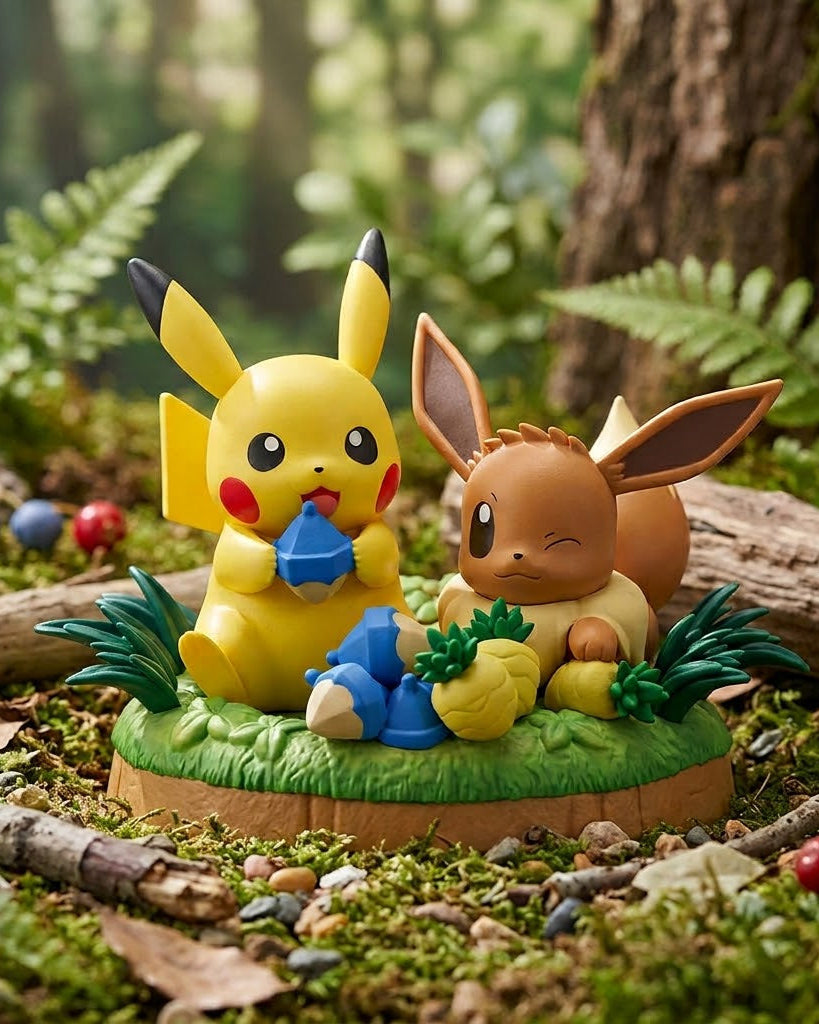 ポケットモンスター もぐもぐタイムフィギュア～ピカチュウ＆イーブイ～